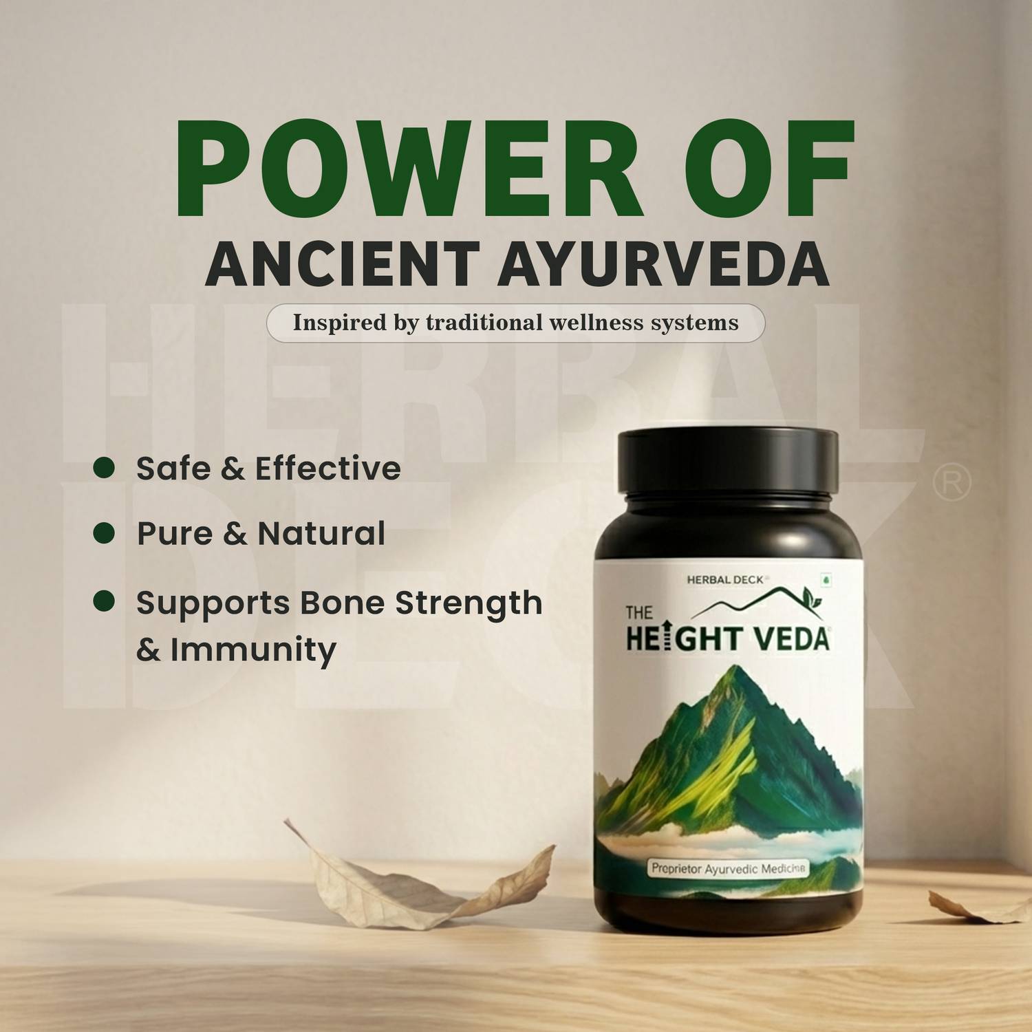 The Height Veda Original Ayurvedic Height Increase Medicine - Image 4