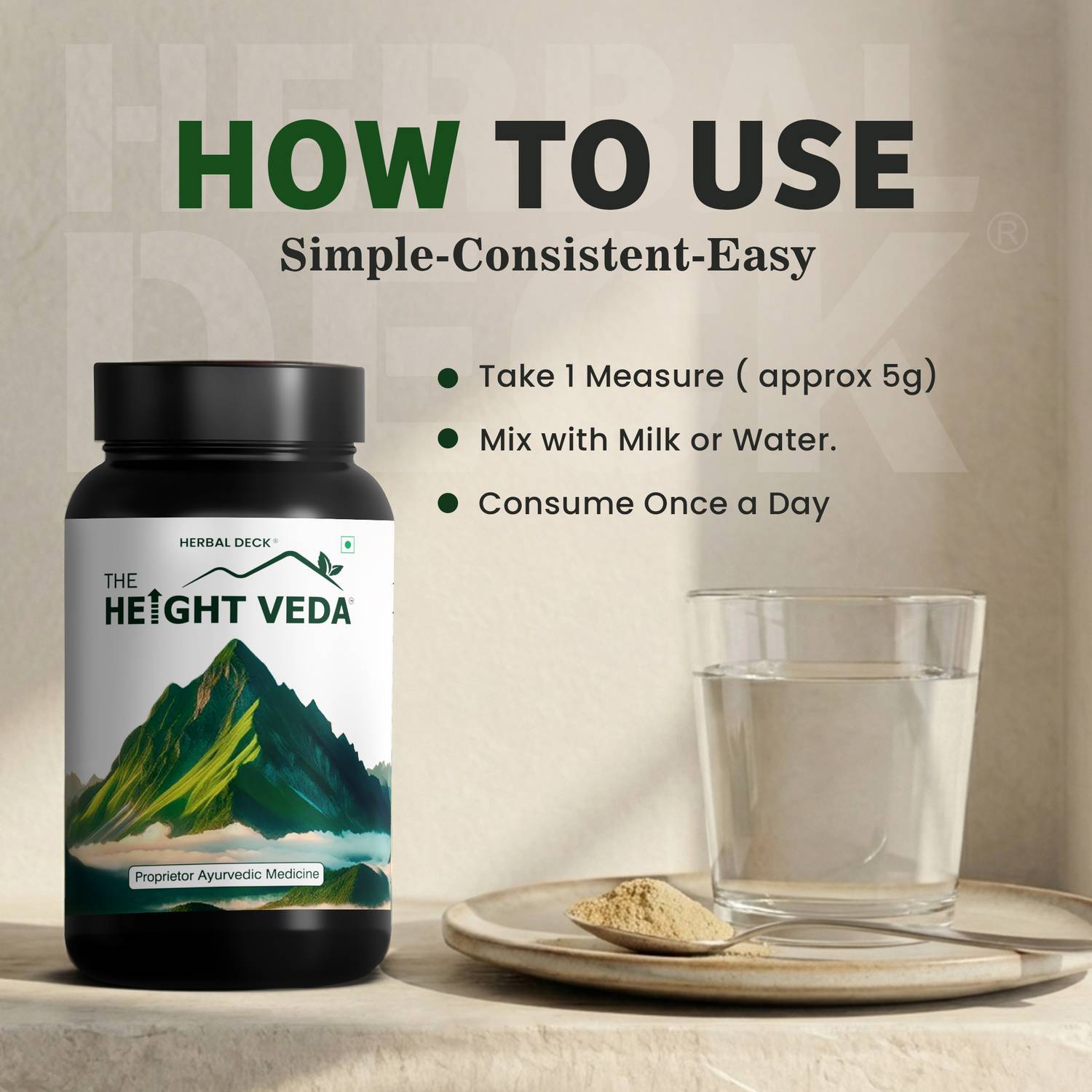 The Height Veda Original Ayurvedic Height Increase Medicine - Image 5