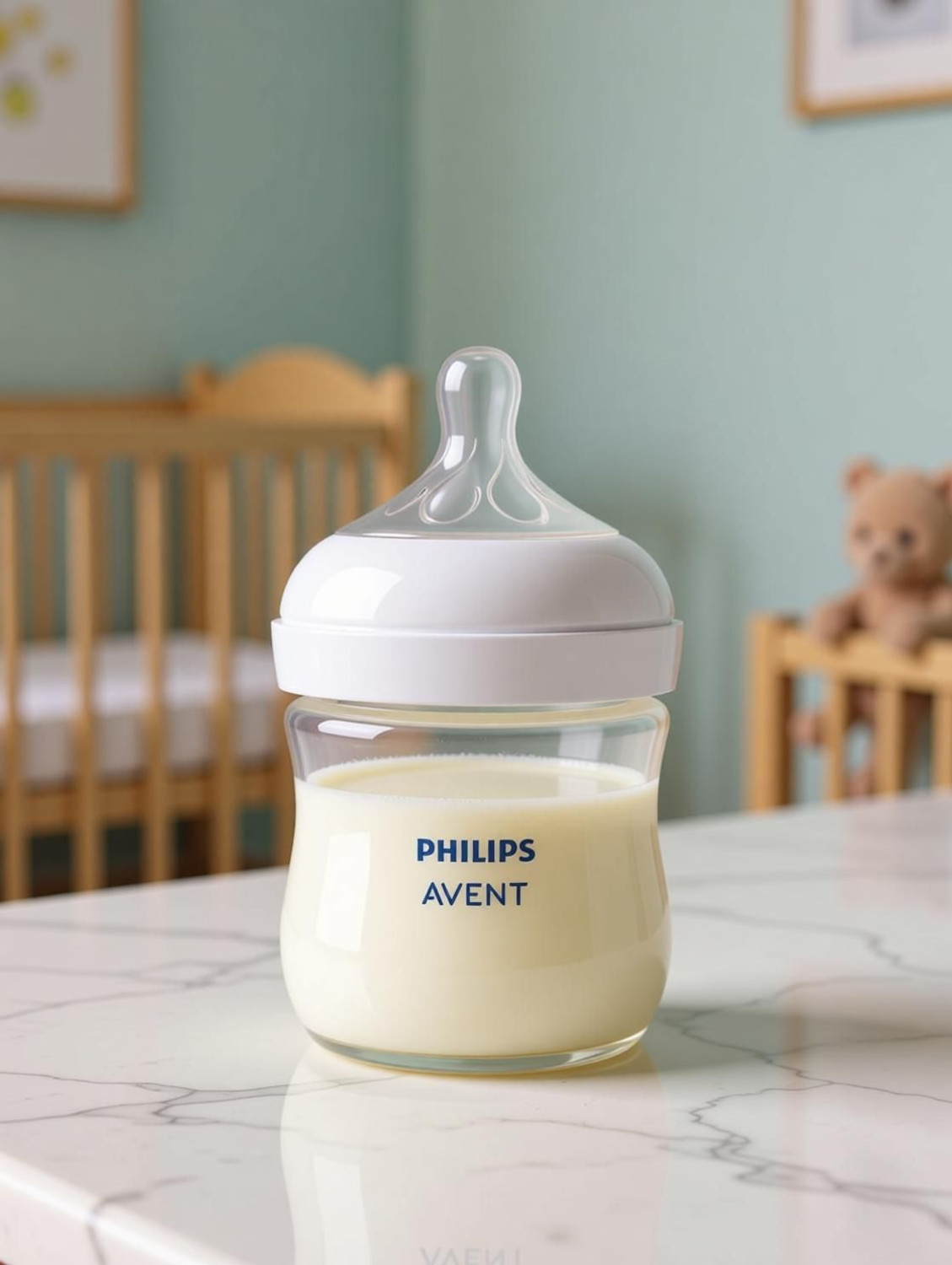 Image of Philips Avent Natural Response Baby Bottle SCY900 /01 | 0m+ age | BPA free | Pack of 1 - 125 ml