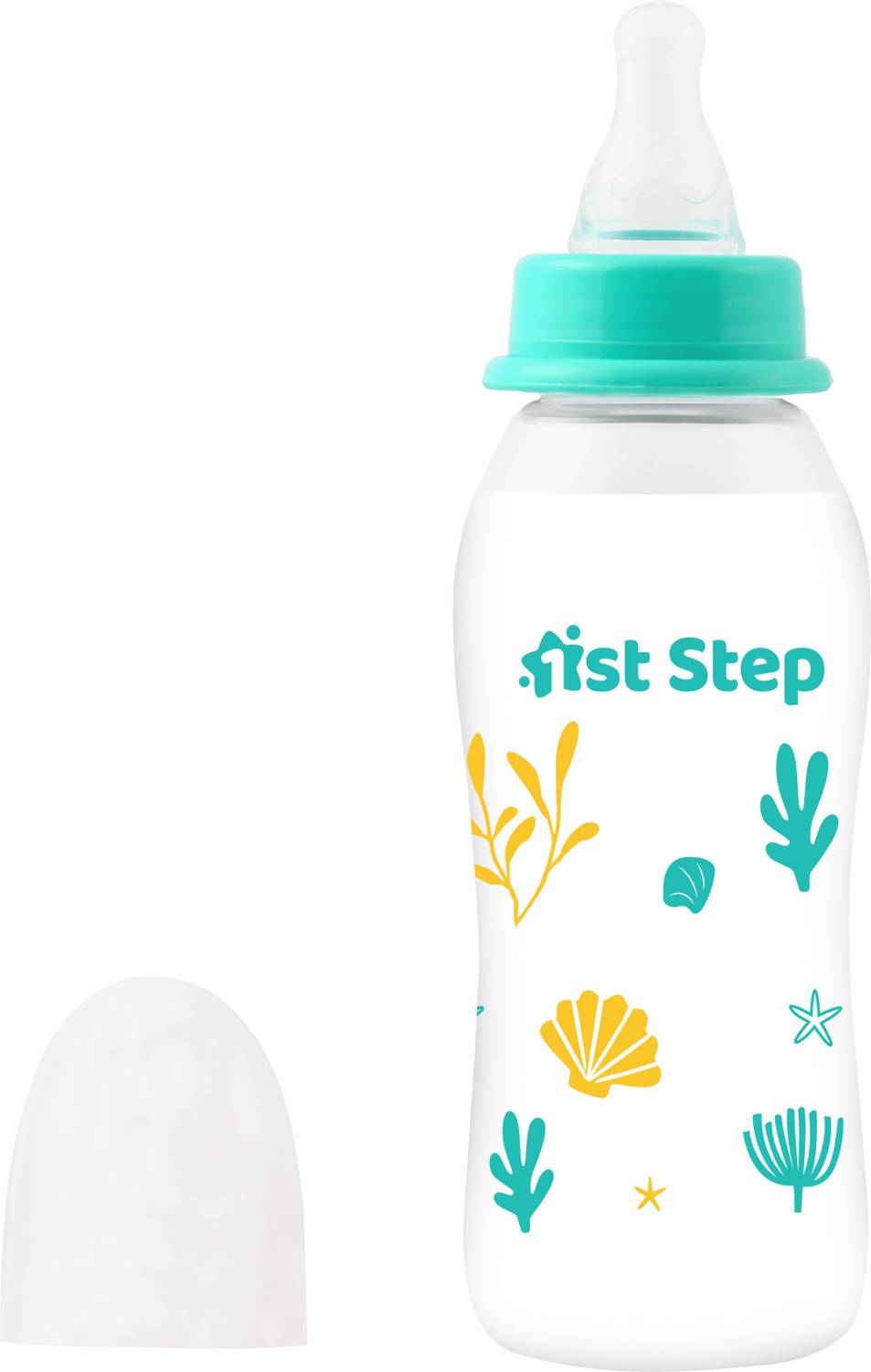 1st Step BPA Free Baby Feeding Bottle with Anti-Colic Nipple for Infants - 250 ml