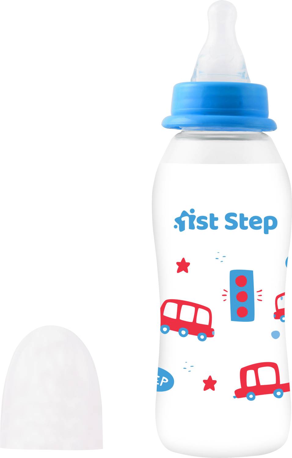 1st Step BPA Free Baby Feeding Bottle with Anti-Colic Nipple for Infants - 250 ml