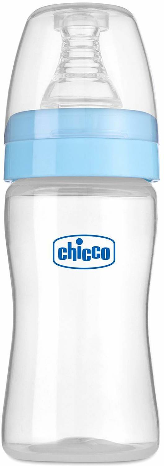 Chicco Baby Feeding Bottle - FEED EASY - SLOW 0M+ - 125 ml