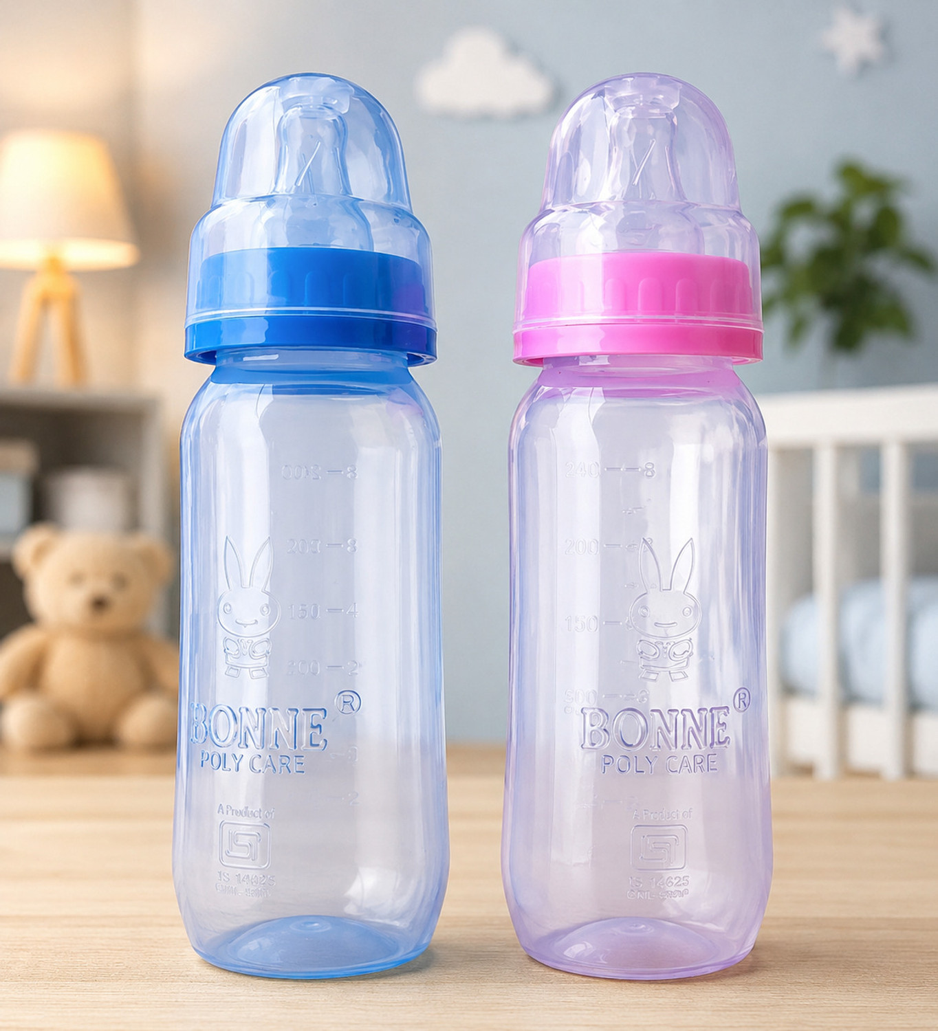 Image of RB Point Silicone Plastic Best for Your Baby Bonne Bottle (pack of 20 - 210 ml