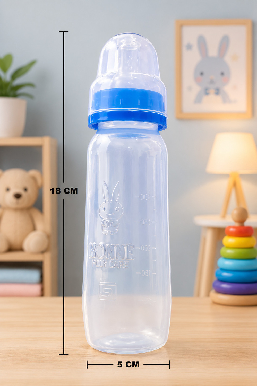 Image of RB Point Silicone Plastic Best for Your Baby Bonne Bottle (pack of 20 - 210 ml