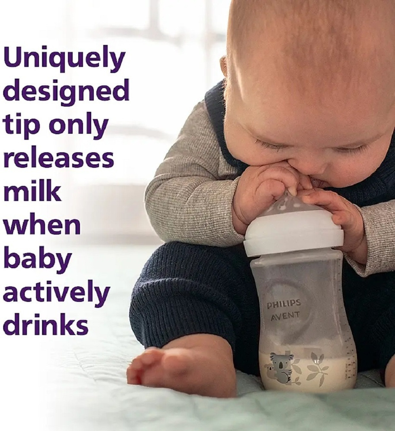 Image of Philips Avent Avent Natural Response Teat SCY903 /67 260ml - 260 ml