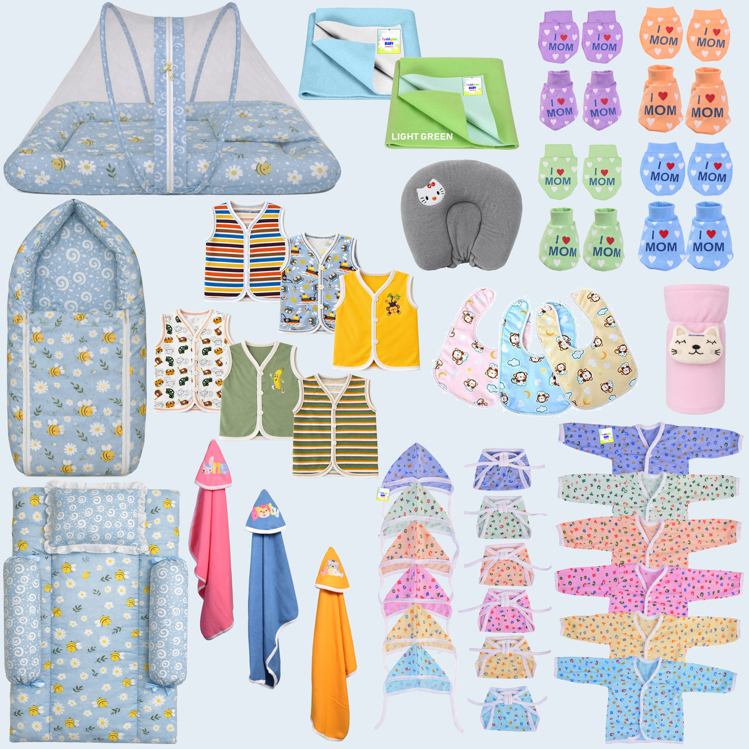 Image of Kwitchy New Born Baby Welcome combo pack 48 Item in 1 combo pack