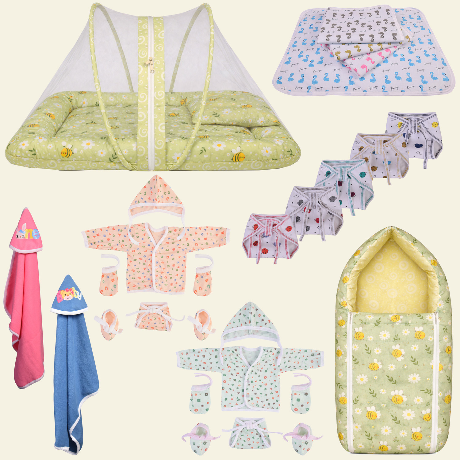 Image of Kwitchy New Born Baby Daily Needs Essential Combo Pack