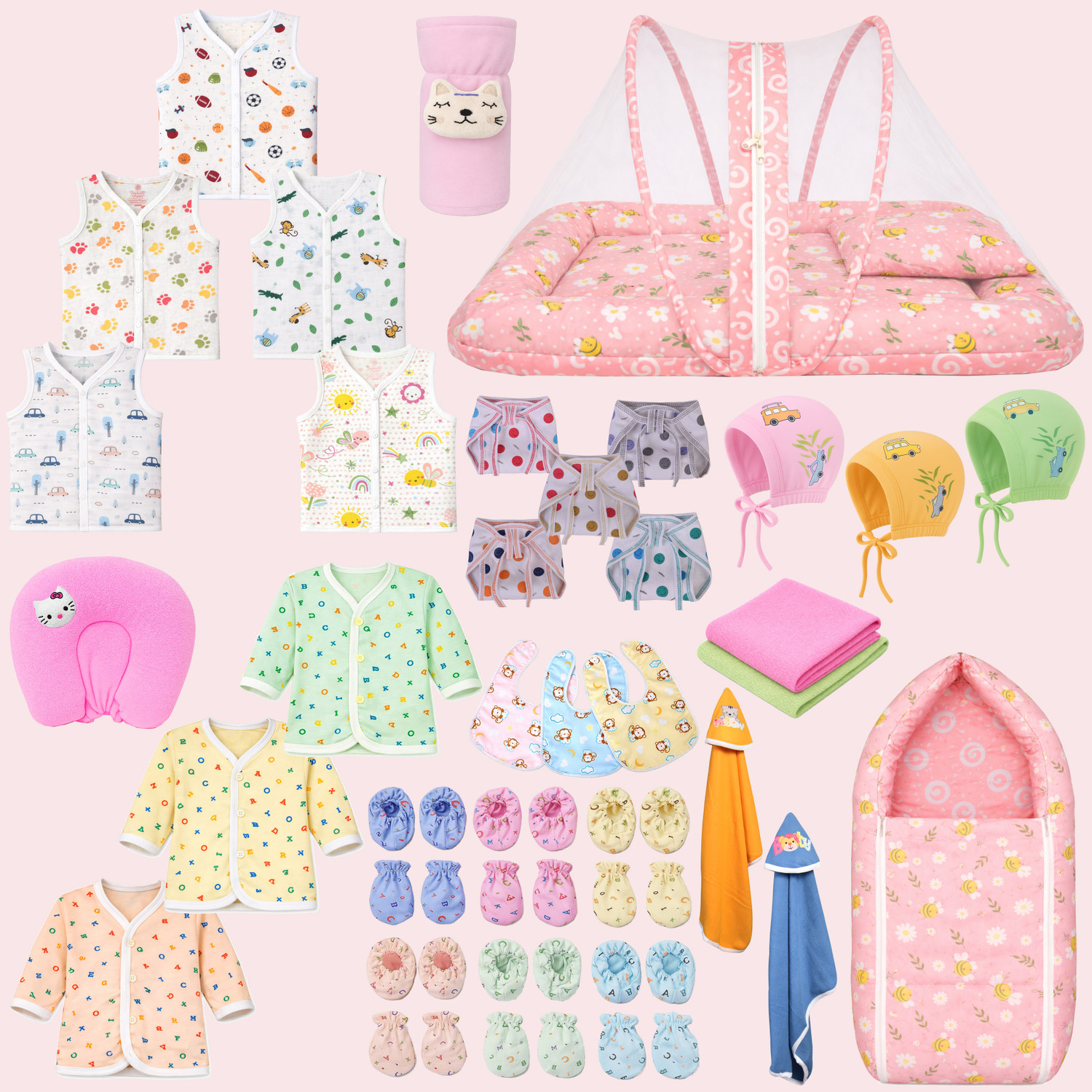 Image of Toddylon New Born Baby Daily Essential gift Combo Pack