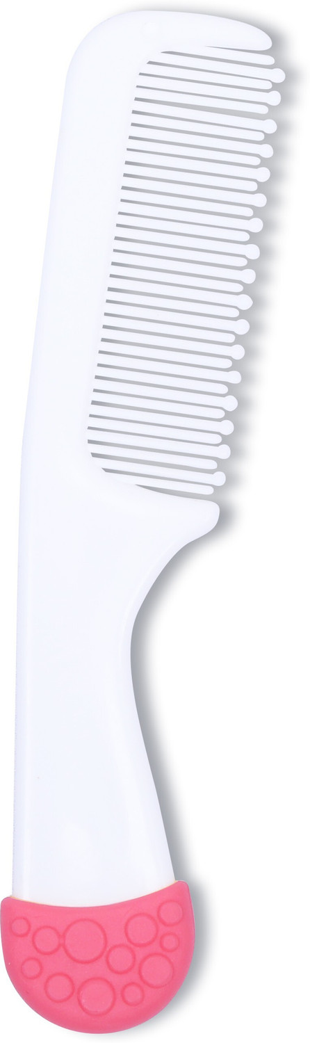 Image of 1st Step Matte Collection Easy Grip, Soft & Gentle Comb And Brush Baby Grooming Set