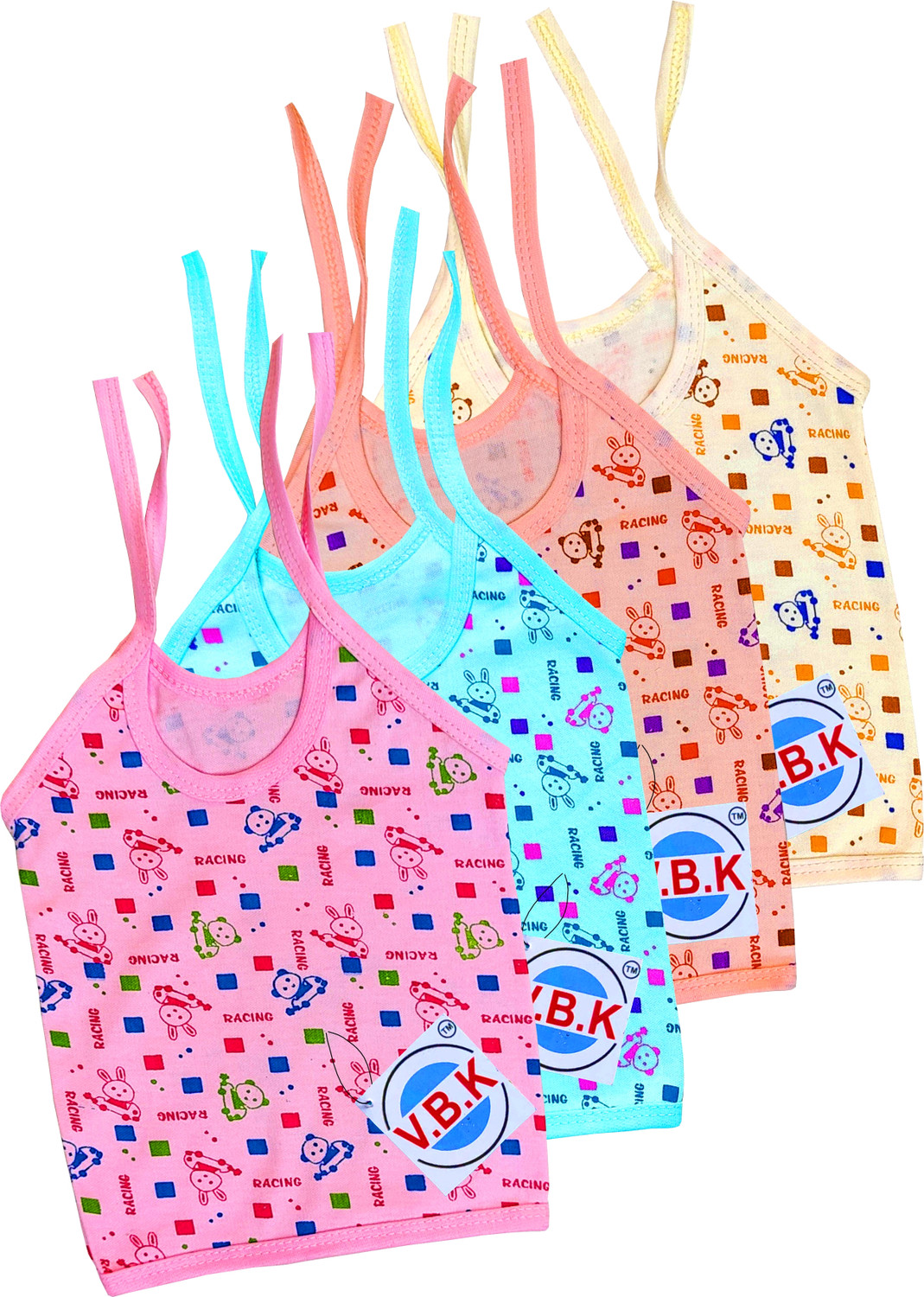 Image of V.B.K Baby Clothes Set With Jabla, Mitten Booties, Nappy and Cap, 0 to 6 Months