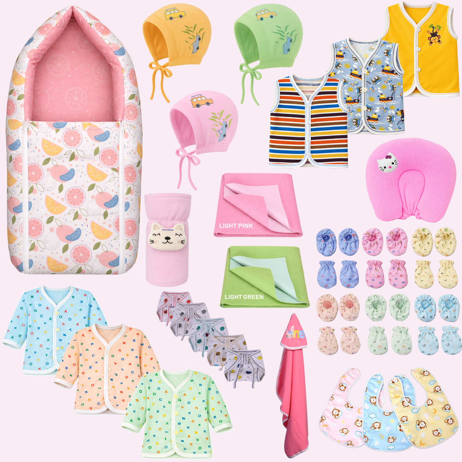Image of Toddylon New Born Baby Luxury Bedding Combo 3PCS Bedding Combo Set