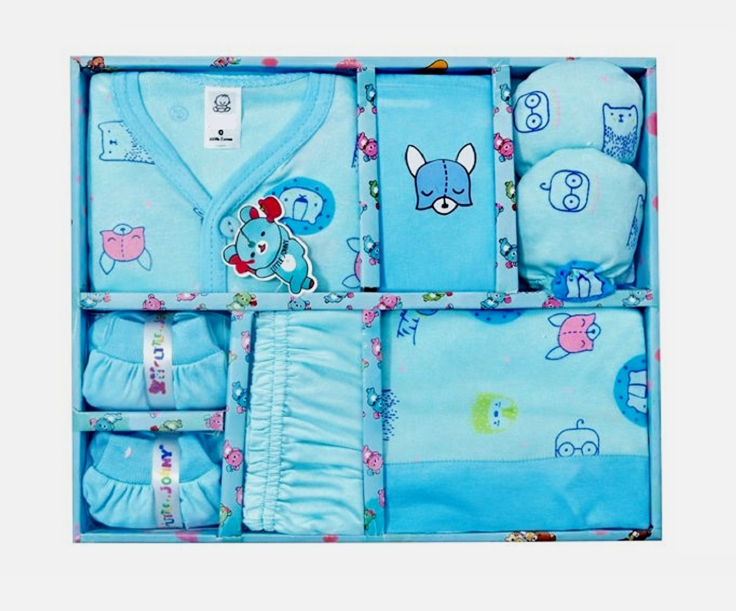 Image of Winwega NewBorn Baby Gift set 0 to 3 month Breathable Fabric 6 pic
