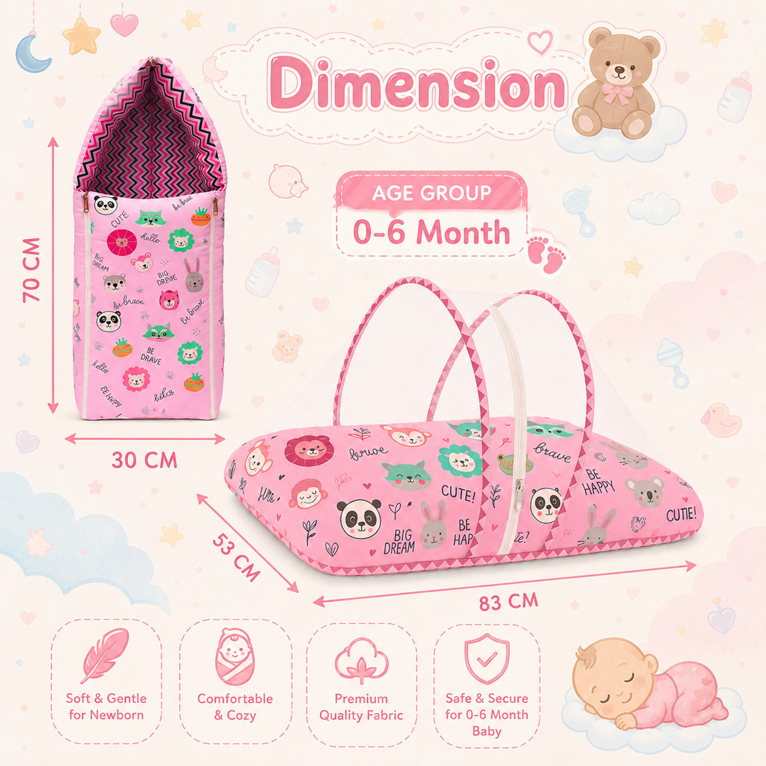 Image of Kwitchy New Born Baby Daily Essential Needs Combo Pack