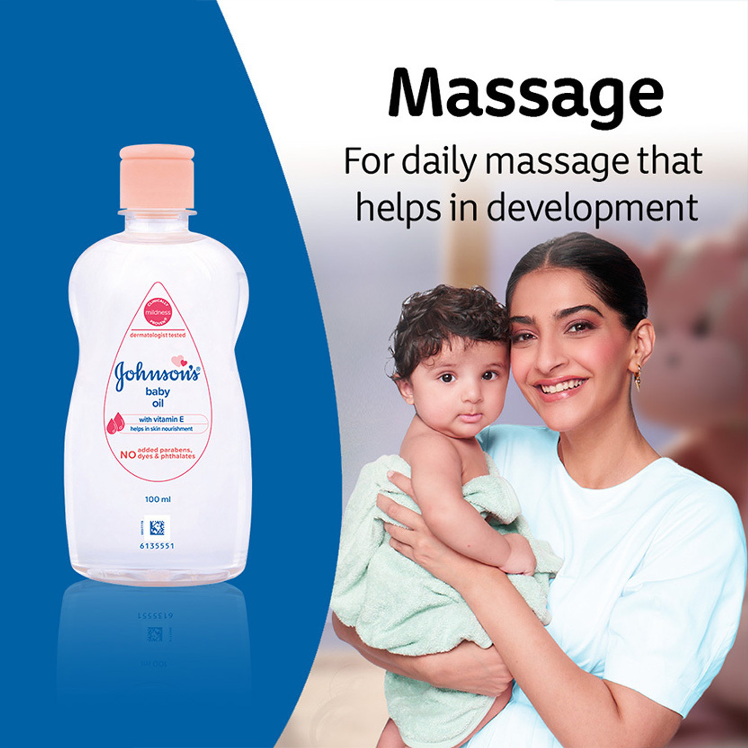 Image of JOHNSON'S BABY Gift Pack with Daily Essential products & a Premium Maternity Bag