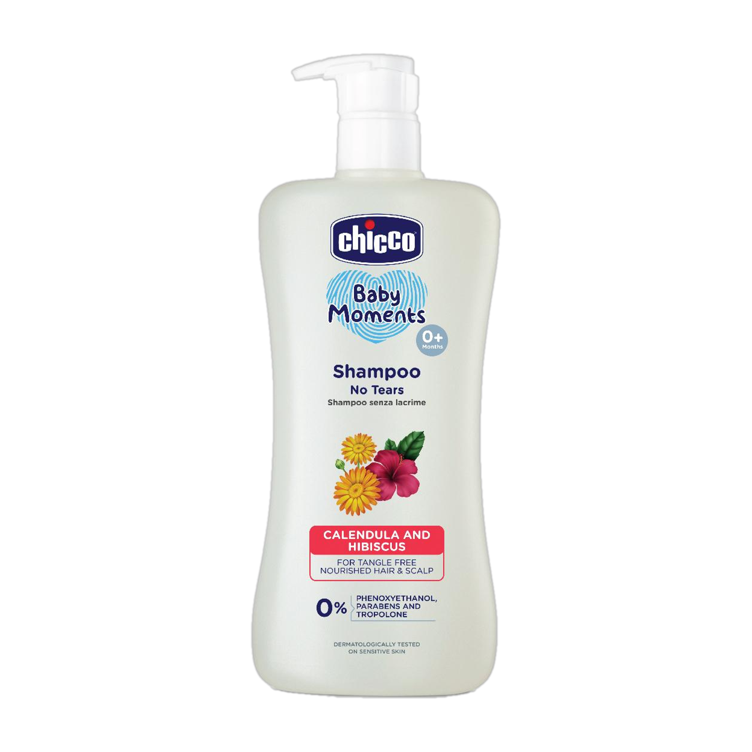 Chicco No-Tears Shampoo for Baby, Phenoxyethanol & Paraben Free, 0M+