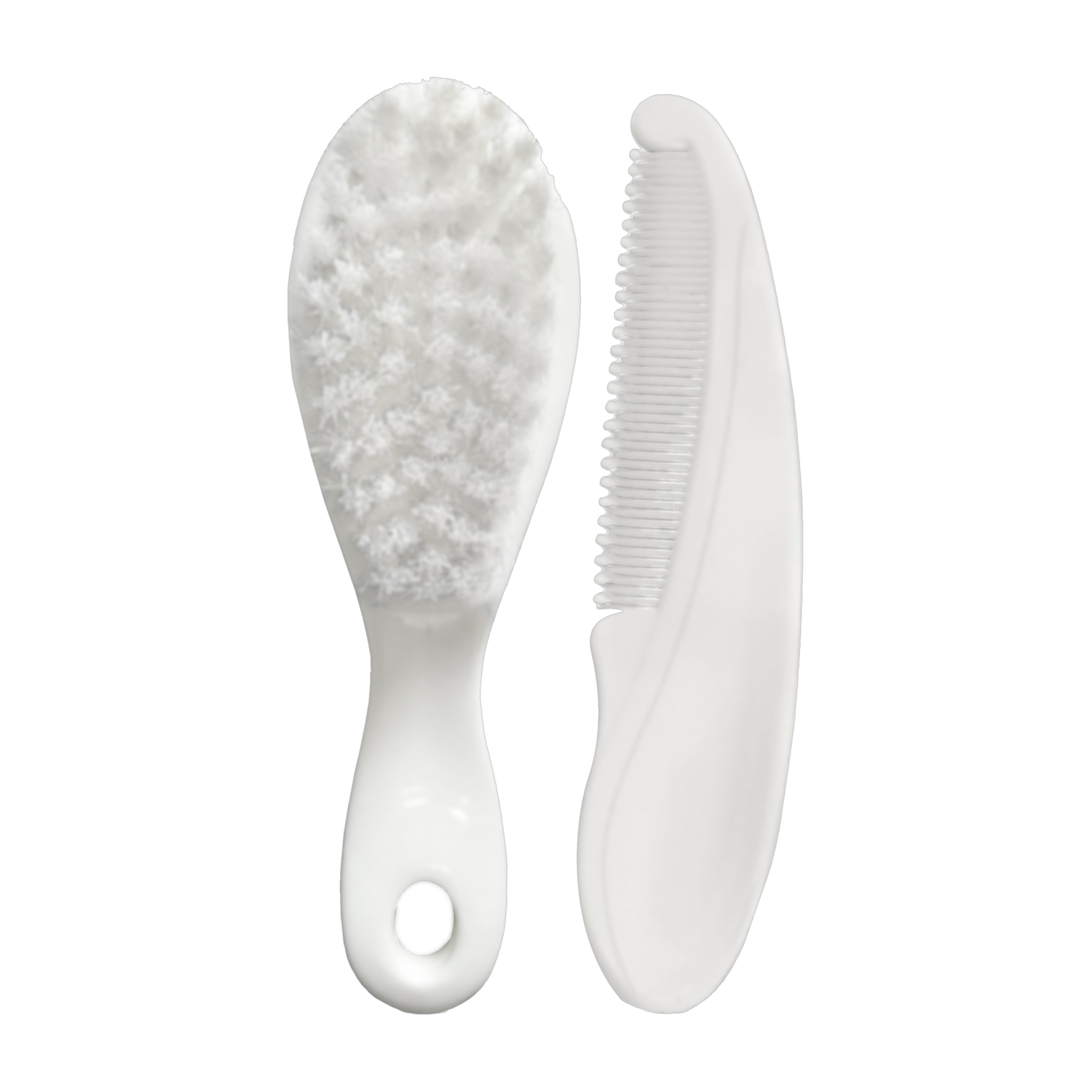 Image of LuvLap Elegant Baby Comb & Brush Set with Soft bristles, Grooming Set, 0M+,