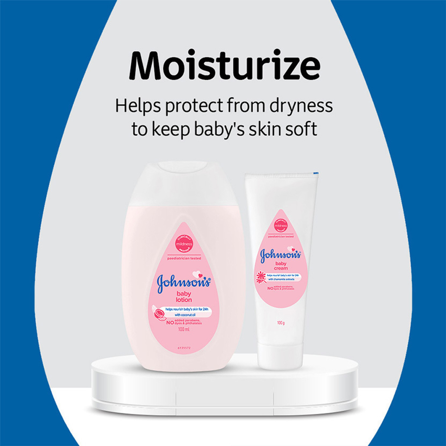 Image of JOHNSON'S BABY Gift Pack with Daily Essential products & a Premium Maternity Bag
