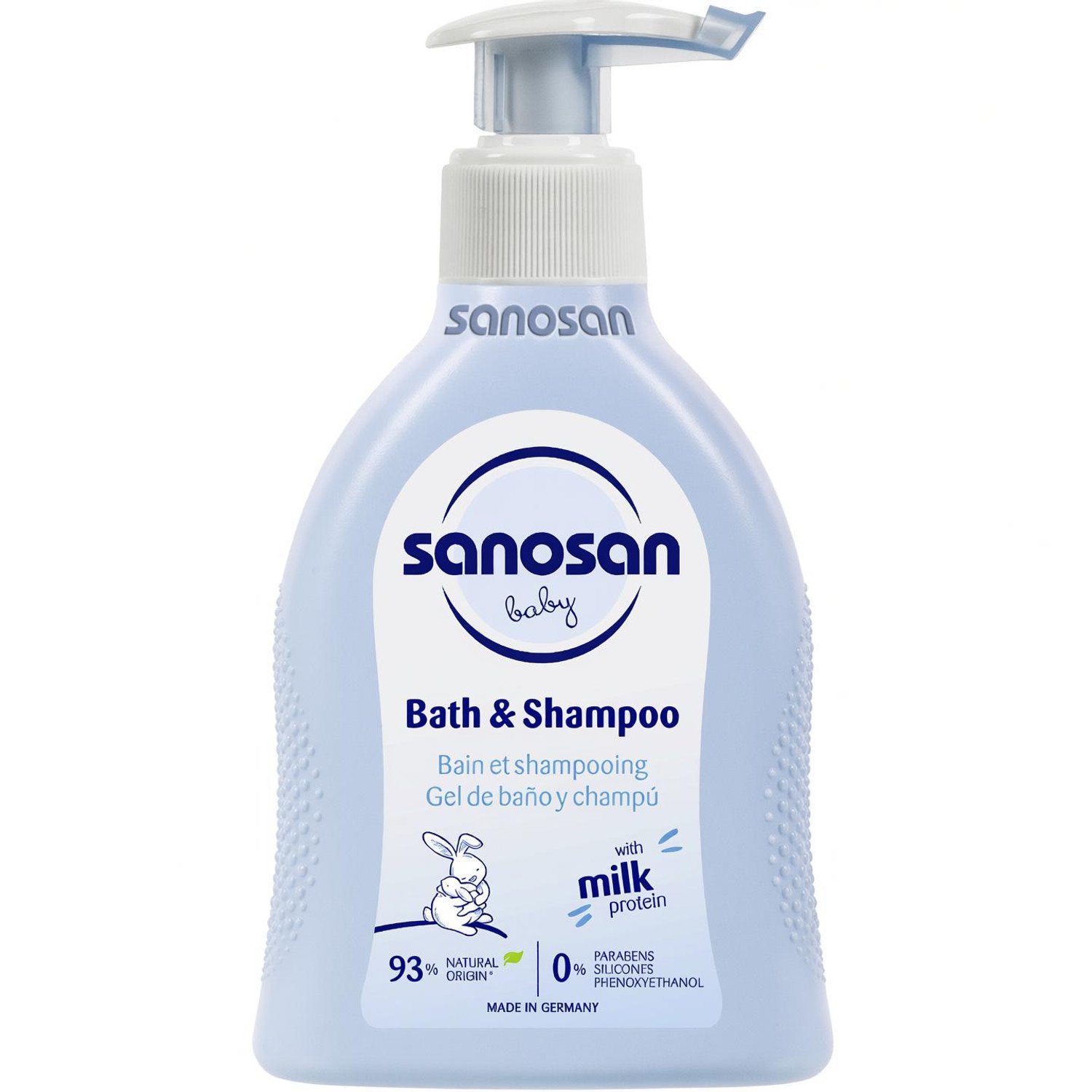 Image of Sanosan BABY BATH AND SHAMPOO - 200ml