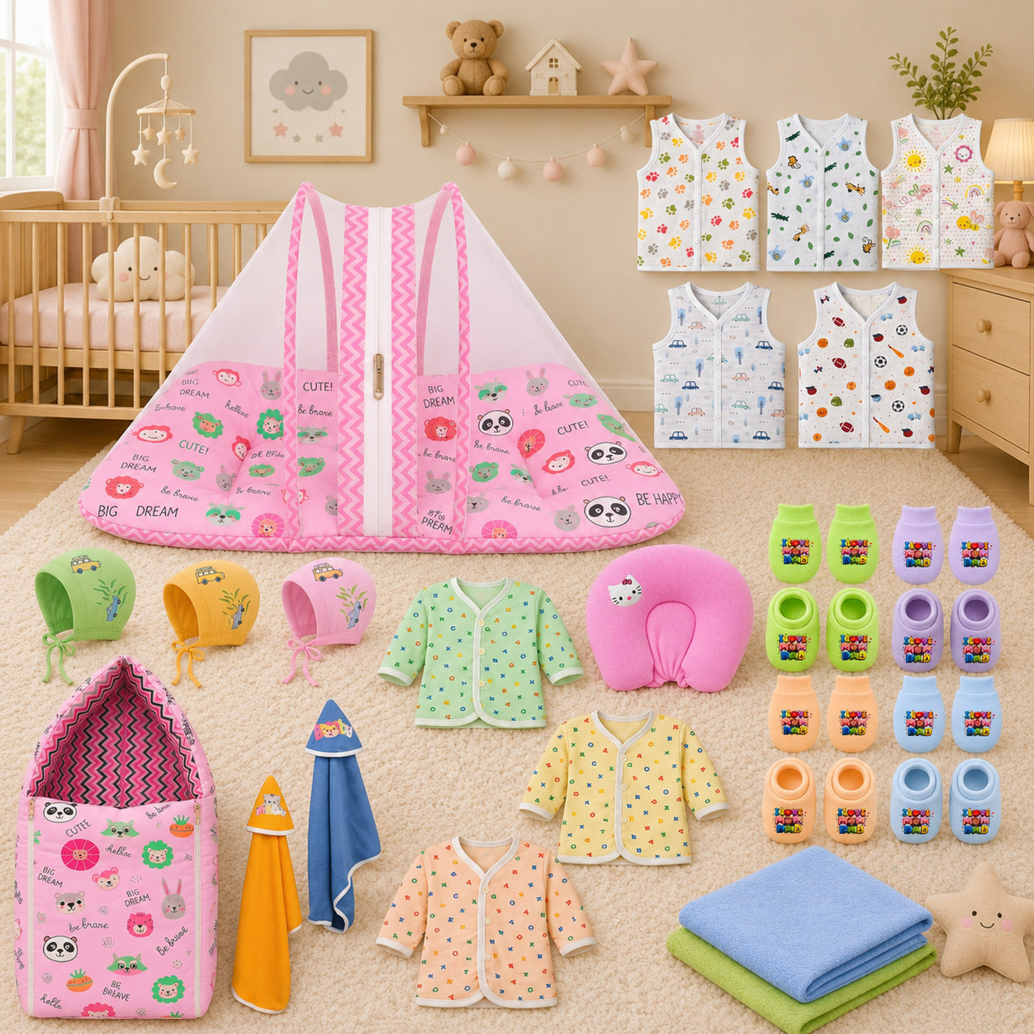 Image of Kwitchy New Born Baby Daily Essential Needs Combo Pack