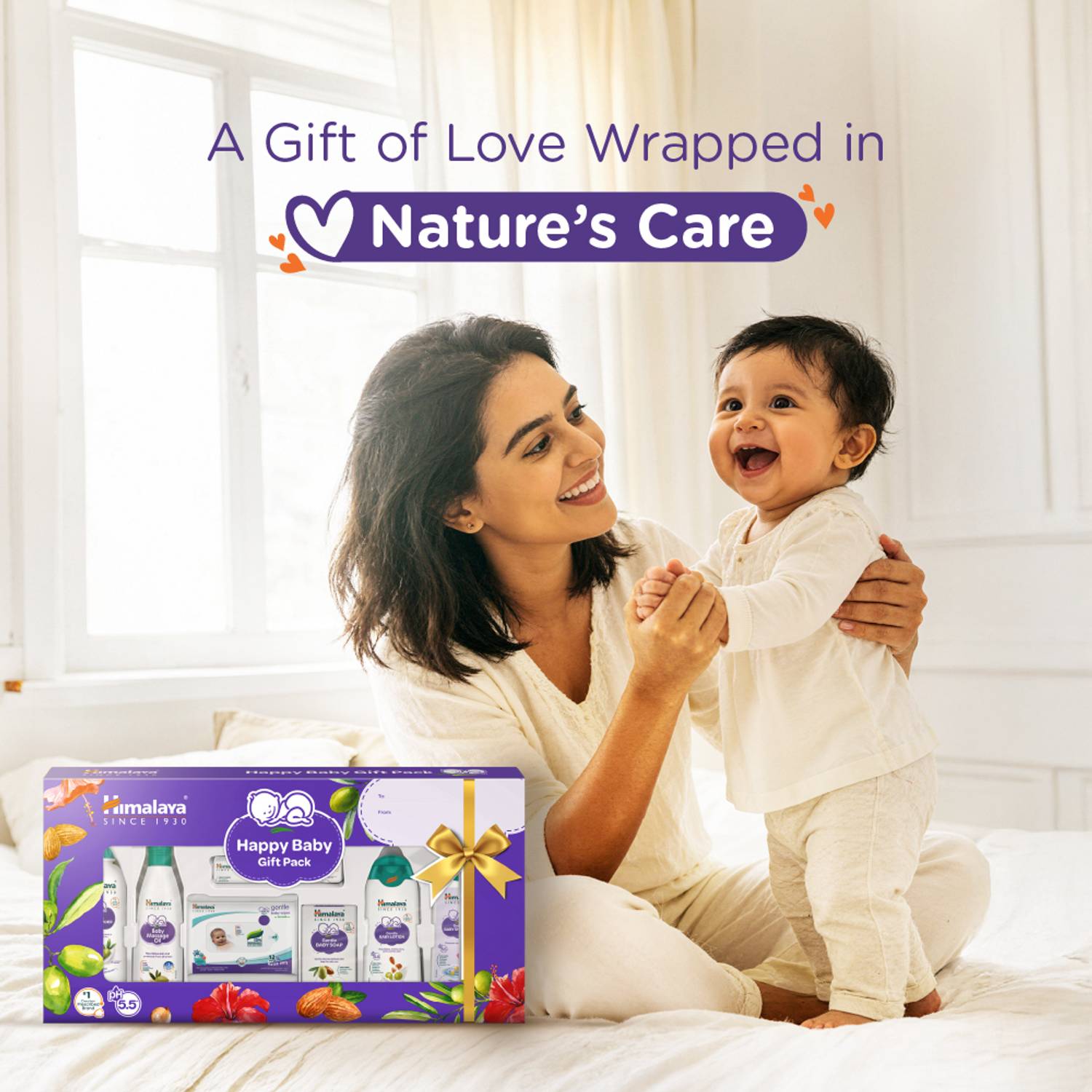 HIMALAYA Happy Baby Gift Pack ( 7 IN 1) (Blue)