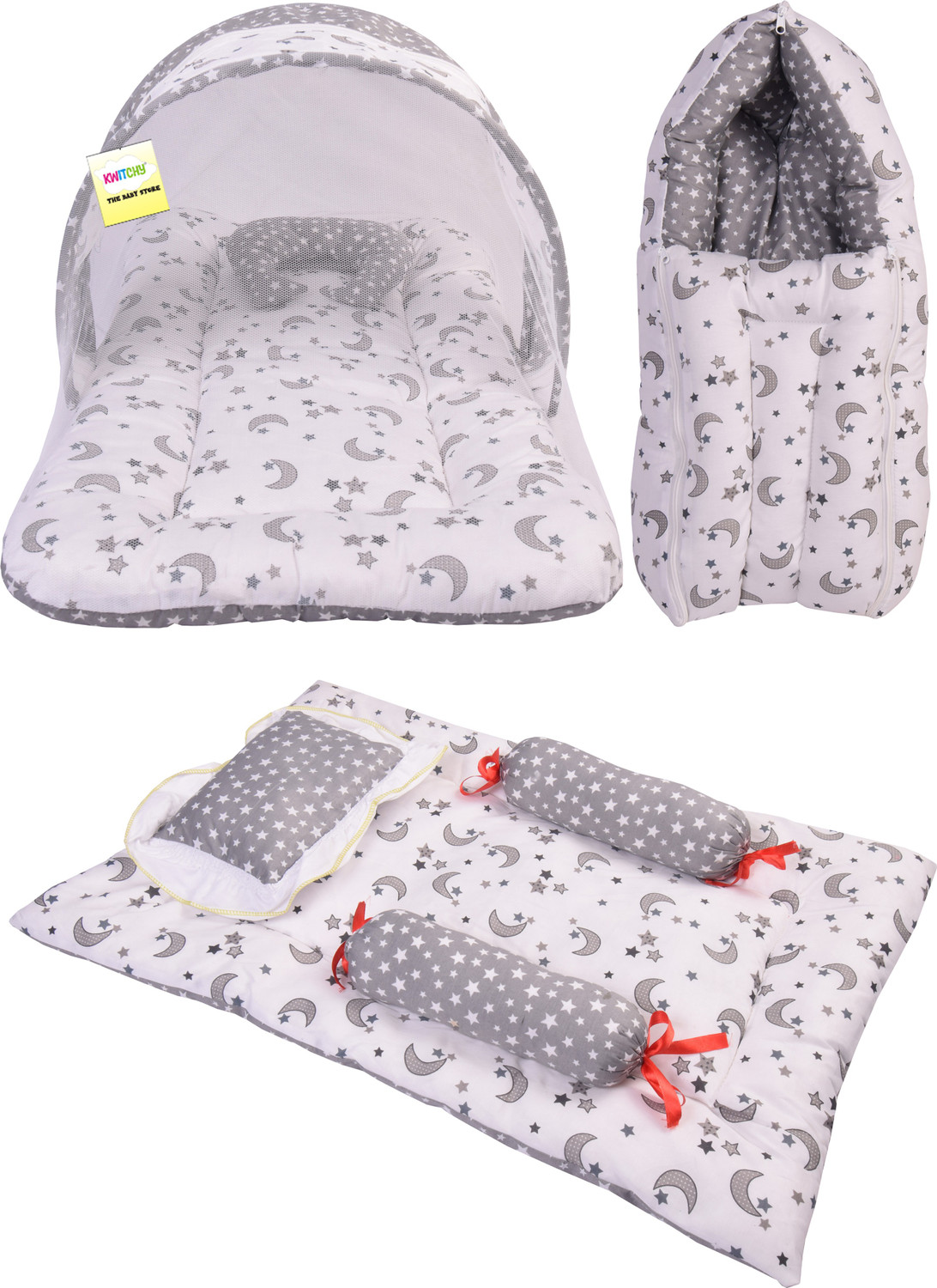 Image of Kwitchy New Born Baby Care Essential Bedding Set