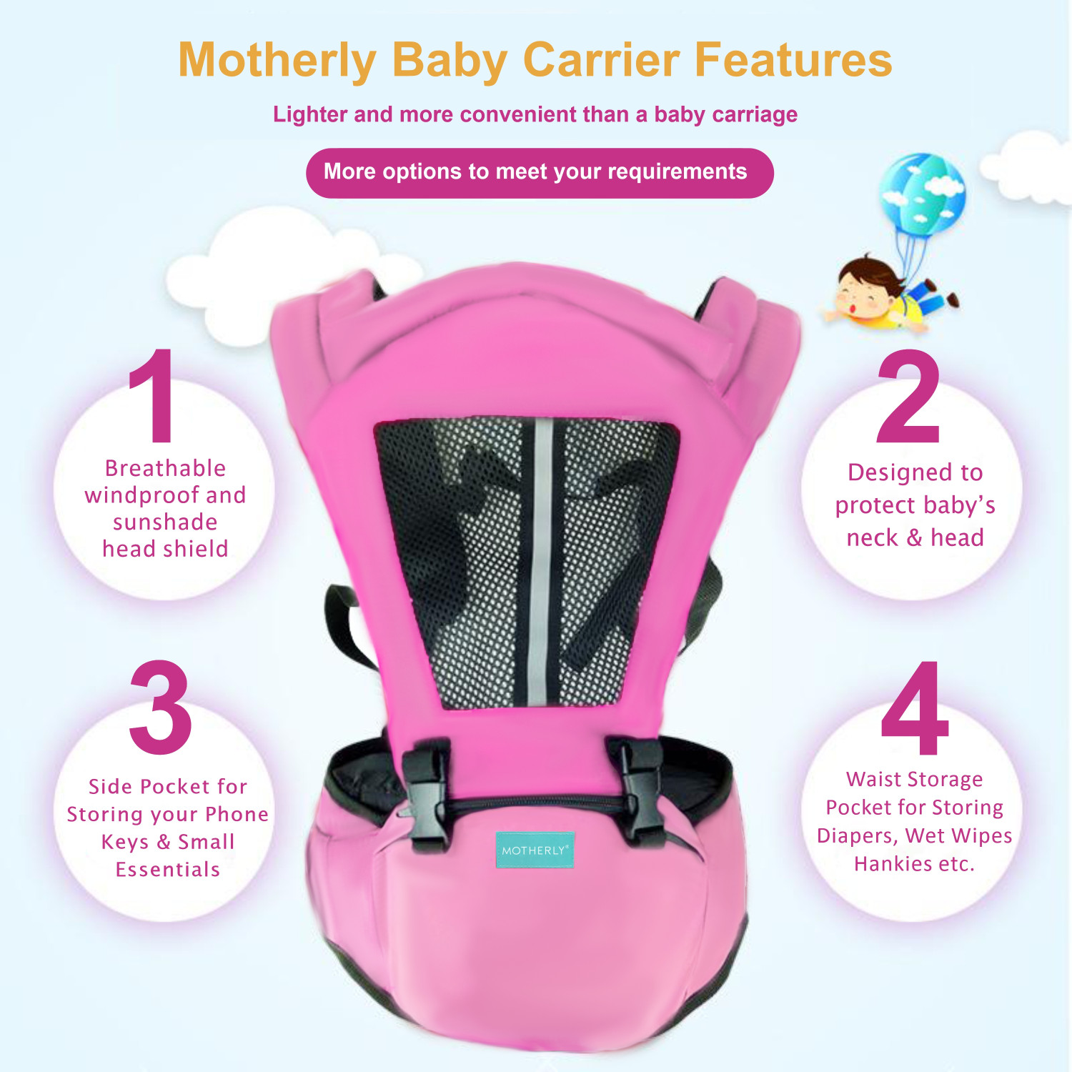 Image of MOTHERLY Baby Carrier Baby Carrier