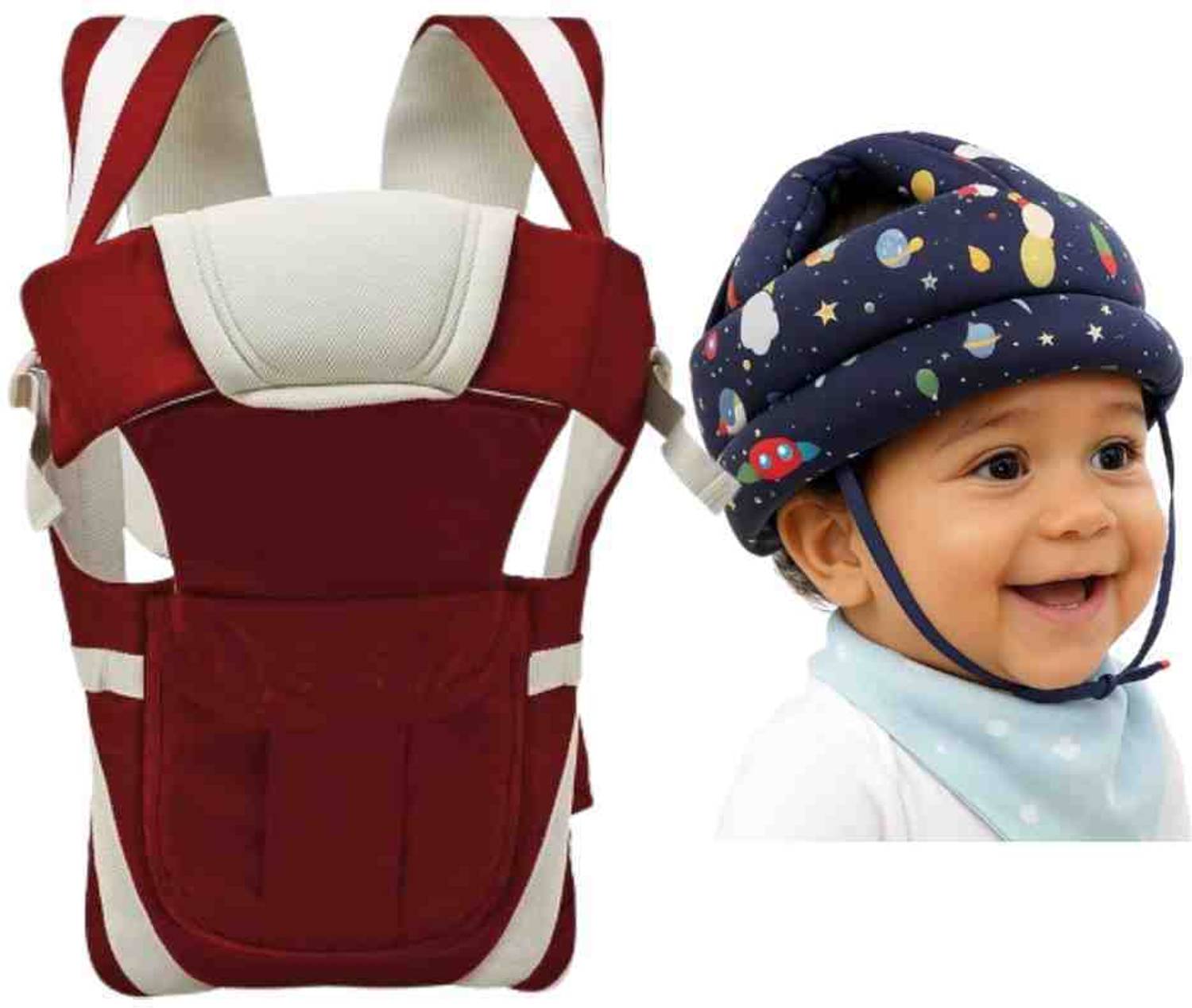 ANICARE 4-in-1 Position Baby Carry Bag 15 kg with Safety Belt and Safety Helmet, CBSH26 Baby Cuddler