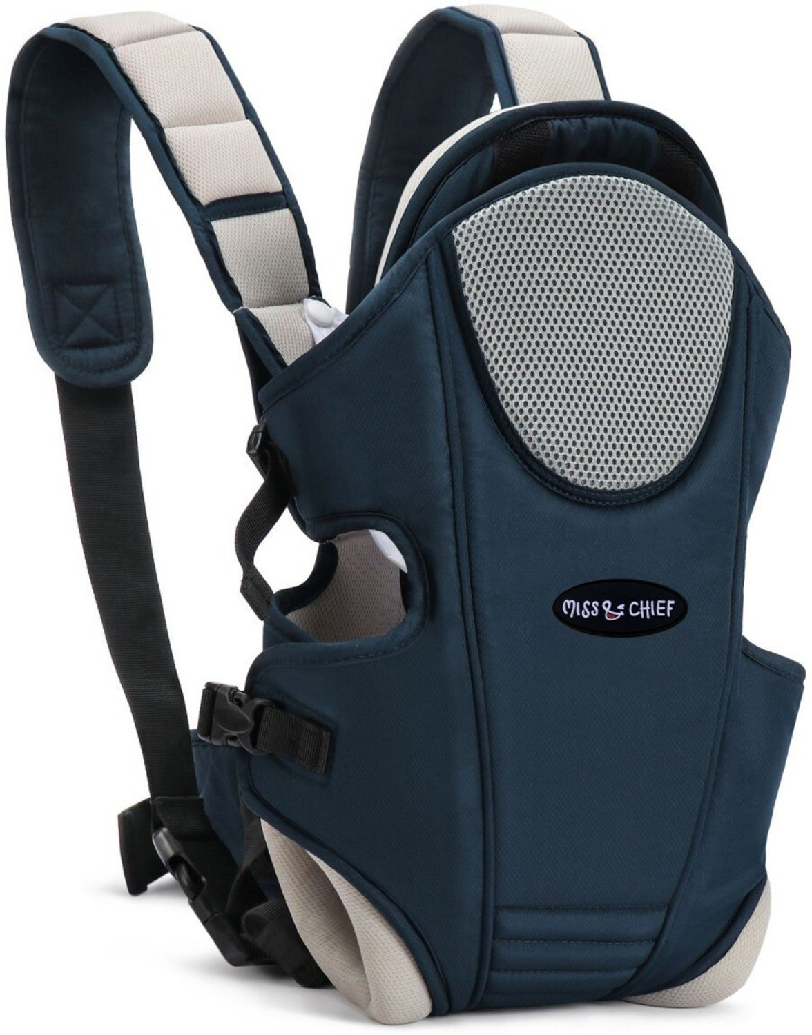 Image of Miss & Chief by Flipkart 3 Way Baby Carrier With Detachable Bib & Head Cushion Baby Carrier