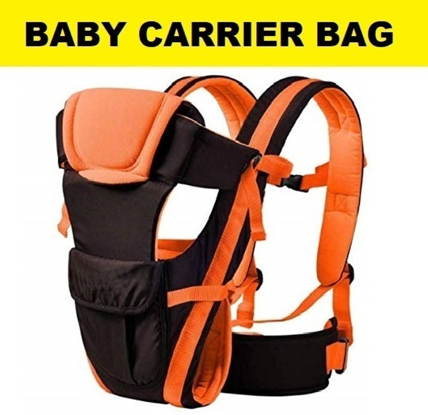 ANICARE Comfortable 4 In 1 Adjustable Baby Carrier Bag with Strong Belt Baby Carrier