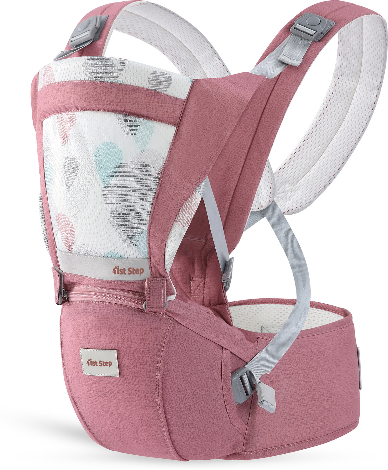 Image of 1st Step 5 In 1 Hip Seat Baby Carrier Baby Carrier
