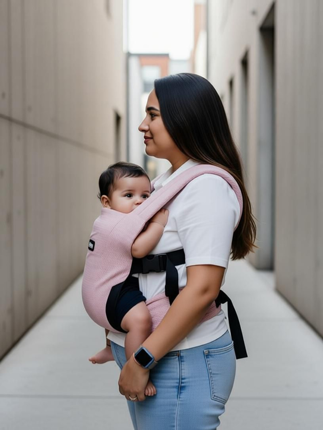 Image of LITTLEBUM 3 in 1 Ergonomic Sling Carrying Bag, for 4 to 12 Month Baby Carrier