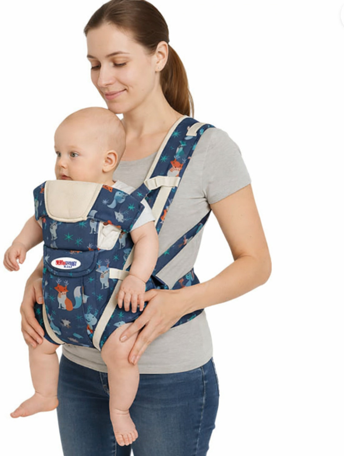 Image of Chinmay Kids Baby Carrier 4 in 1 Carry Bag Baby Carrier Cuddler Air Mash Fabric Baby Carrier Baby Carrier