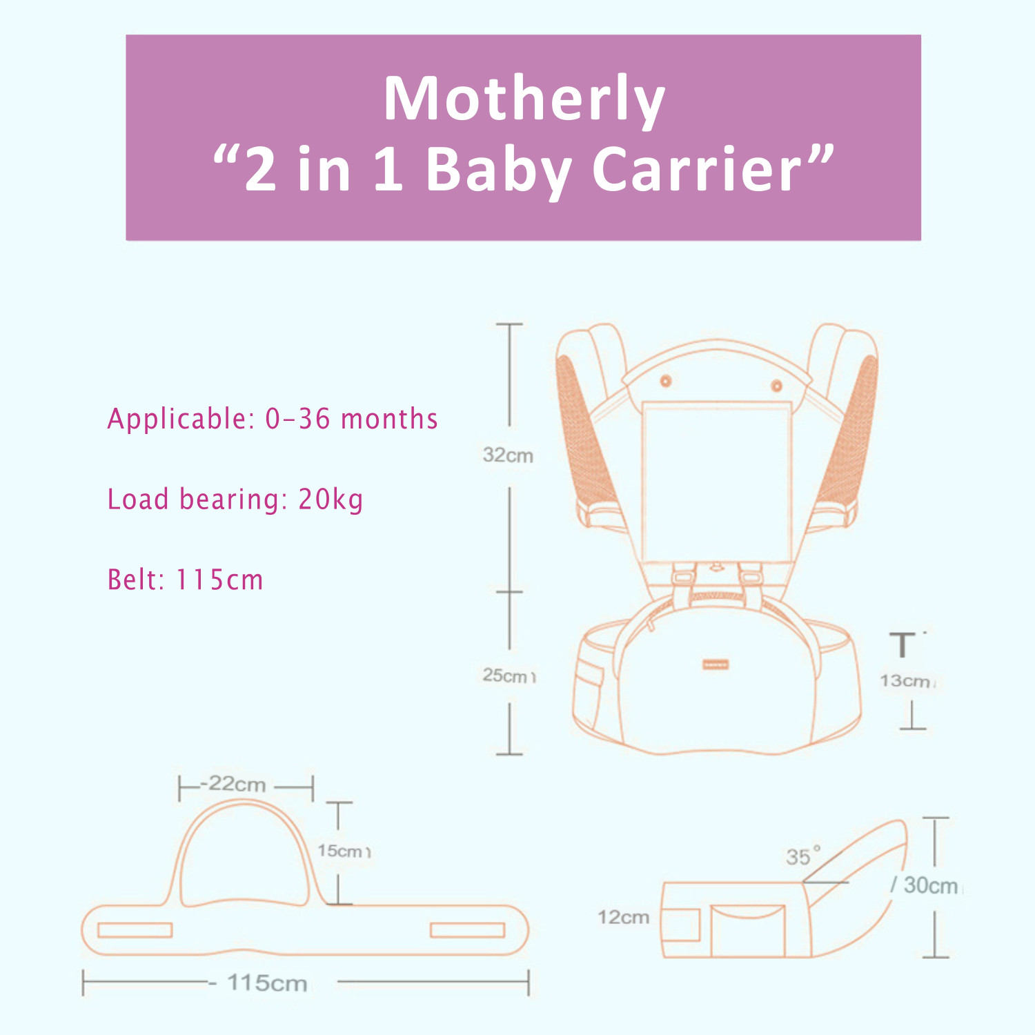 Image of MOTHERLY Baby Carrier Baby Carrier
