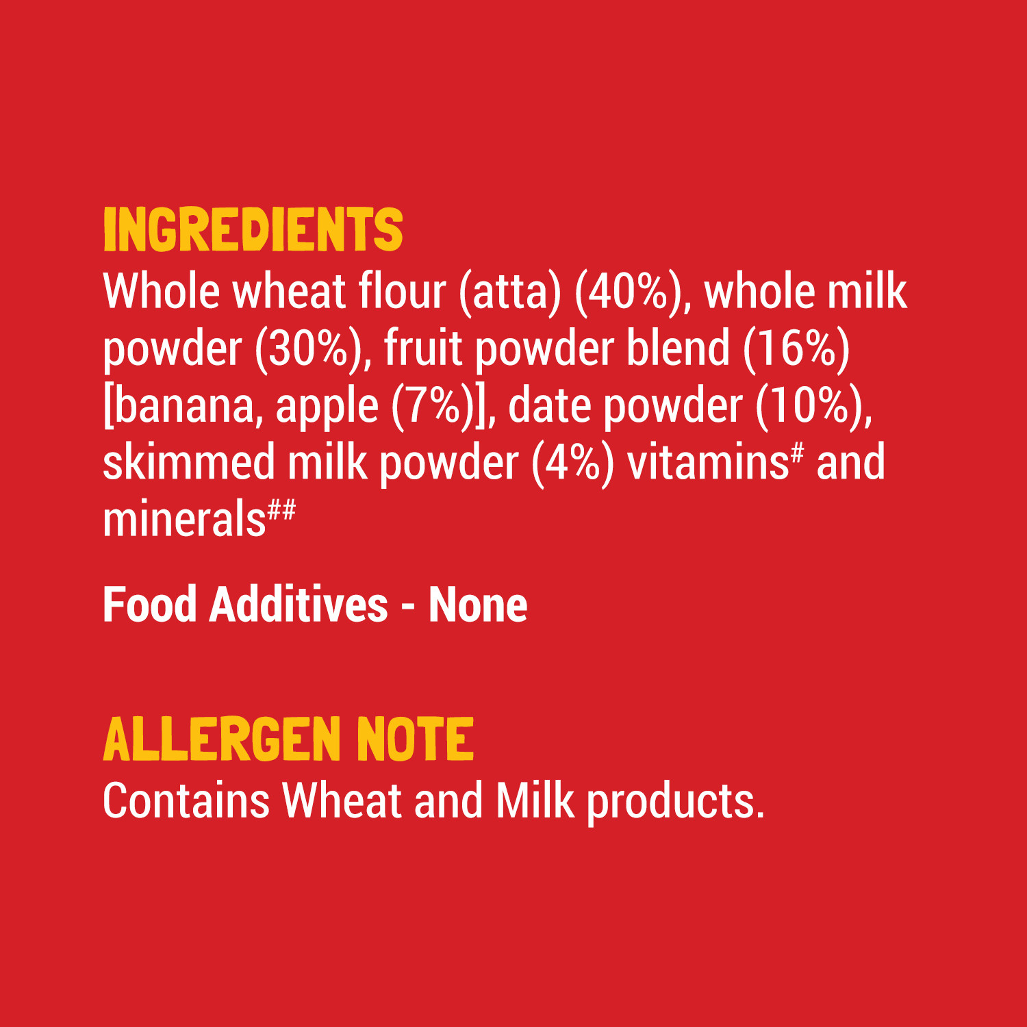 Image of Slurrp Farm Wheat, Apple and Date with Milk Cereal