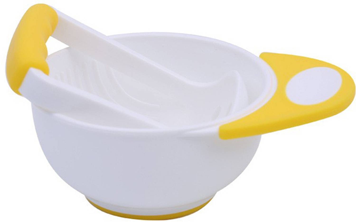 Adore Bravo! Baby Food Masher, Grinding cum Feeding Bowl with Pod