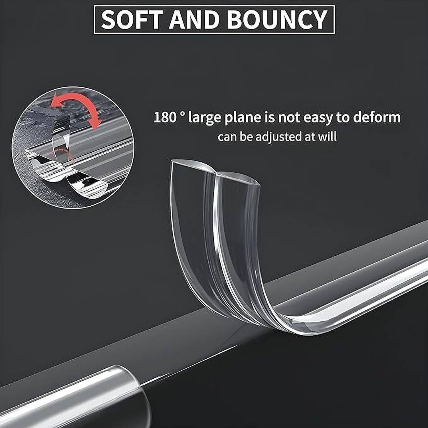 Ramya Beauty care 3-Meter Silicon Edge Protector, Baby Proofing(3-meter)