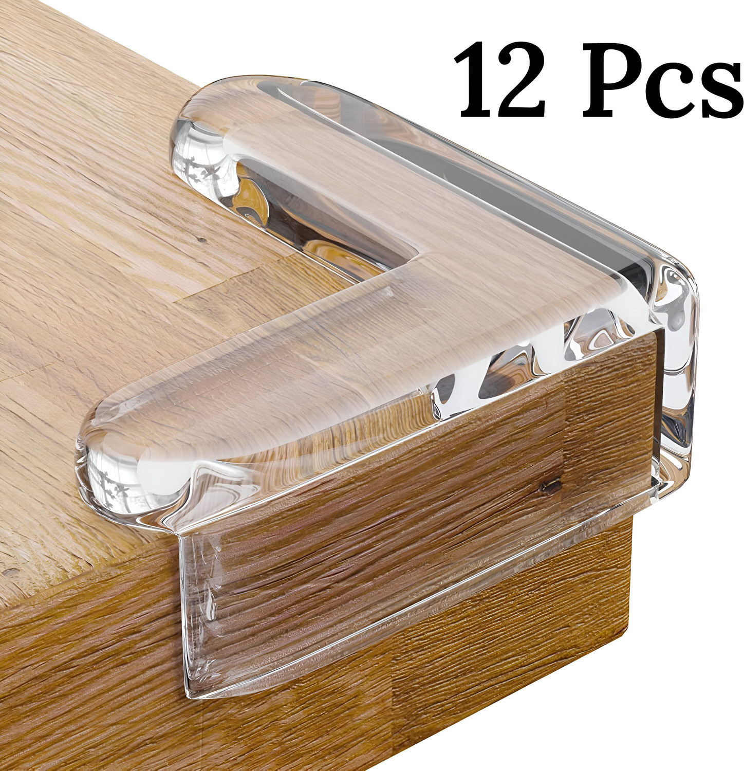 Image of KLAPAVRIKSHA (Pack of 12) Silicon Corner Protector for Table Corner Guards for Baby Safety