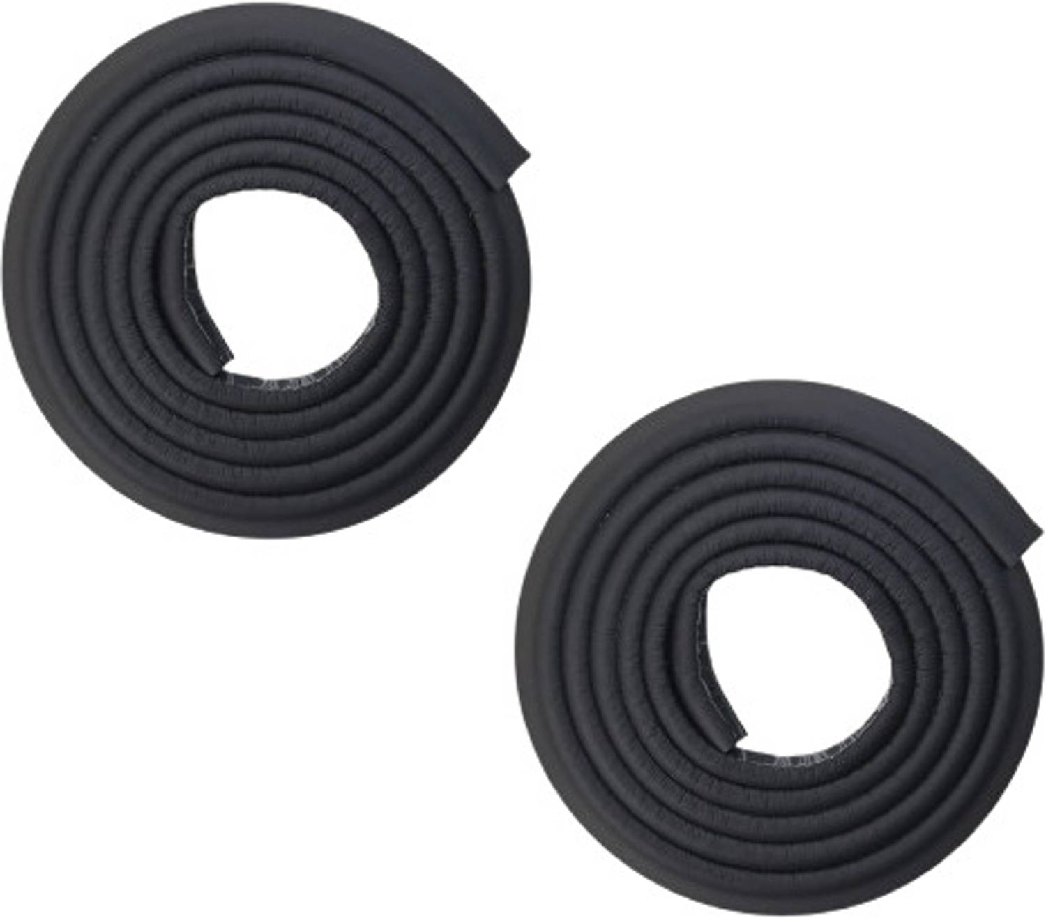 BabySafeHouse Safety Foam Child & Baby Safety Products Furniture Edge Guard Strip, Corner foam Bumper Collision Protector Glass Table Black Colour 2 Pieces (2 metre) with strong adhesive