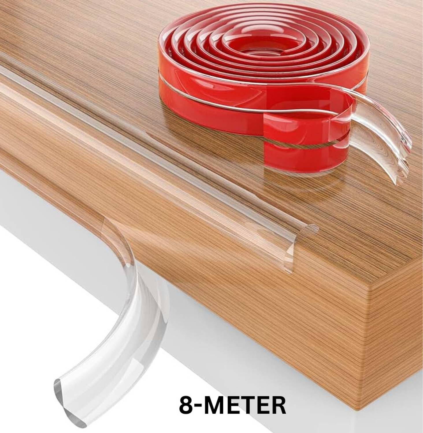 viyagenterprise 8-Meter Silicon Edge Protector, Baby Proofing(8-meter)