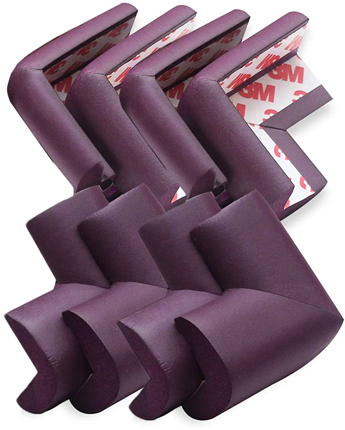 BabyPro Combo of Pretaped Edge Guards 6.5 ft and 4 Corner Guards for Sharp Edges