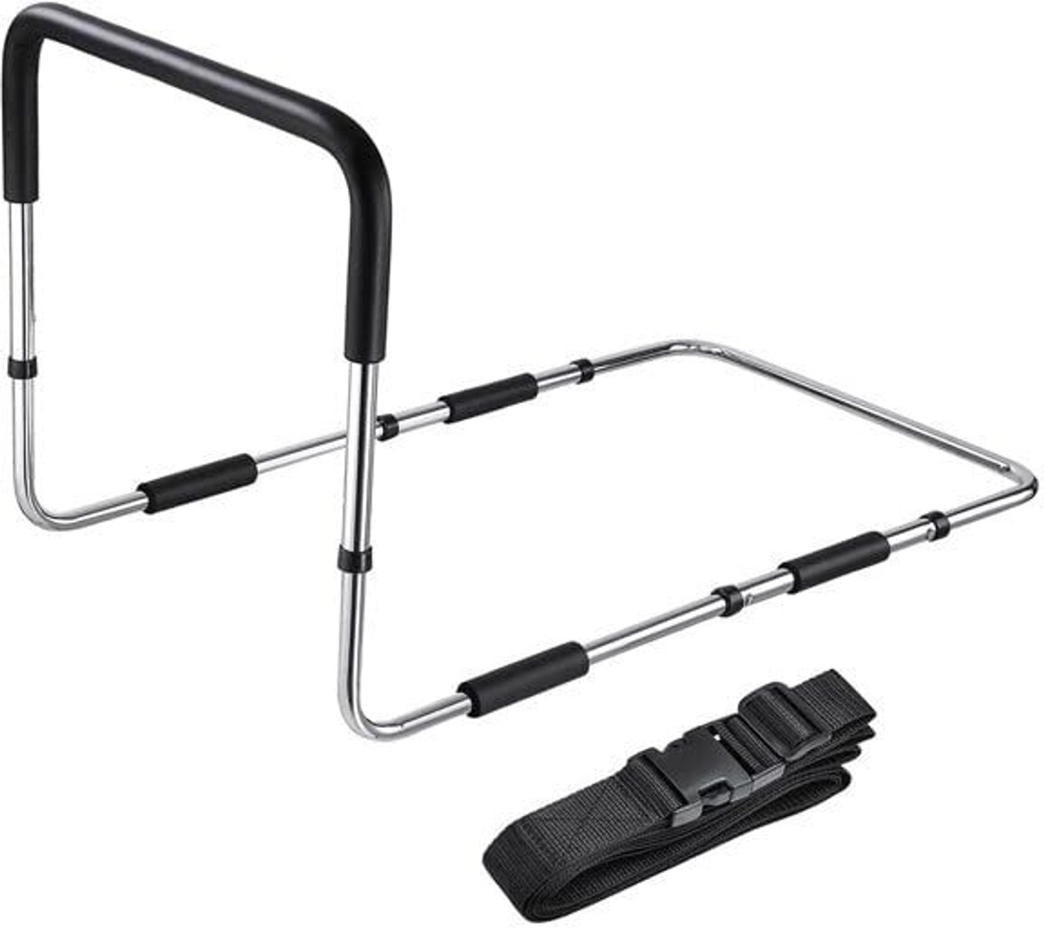 Image of veayva Bed Side Safety Rail with Height Adjustable for Elderly, Patients