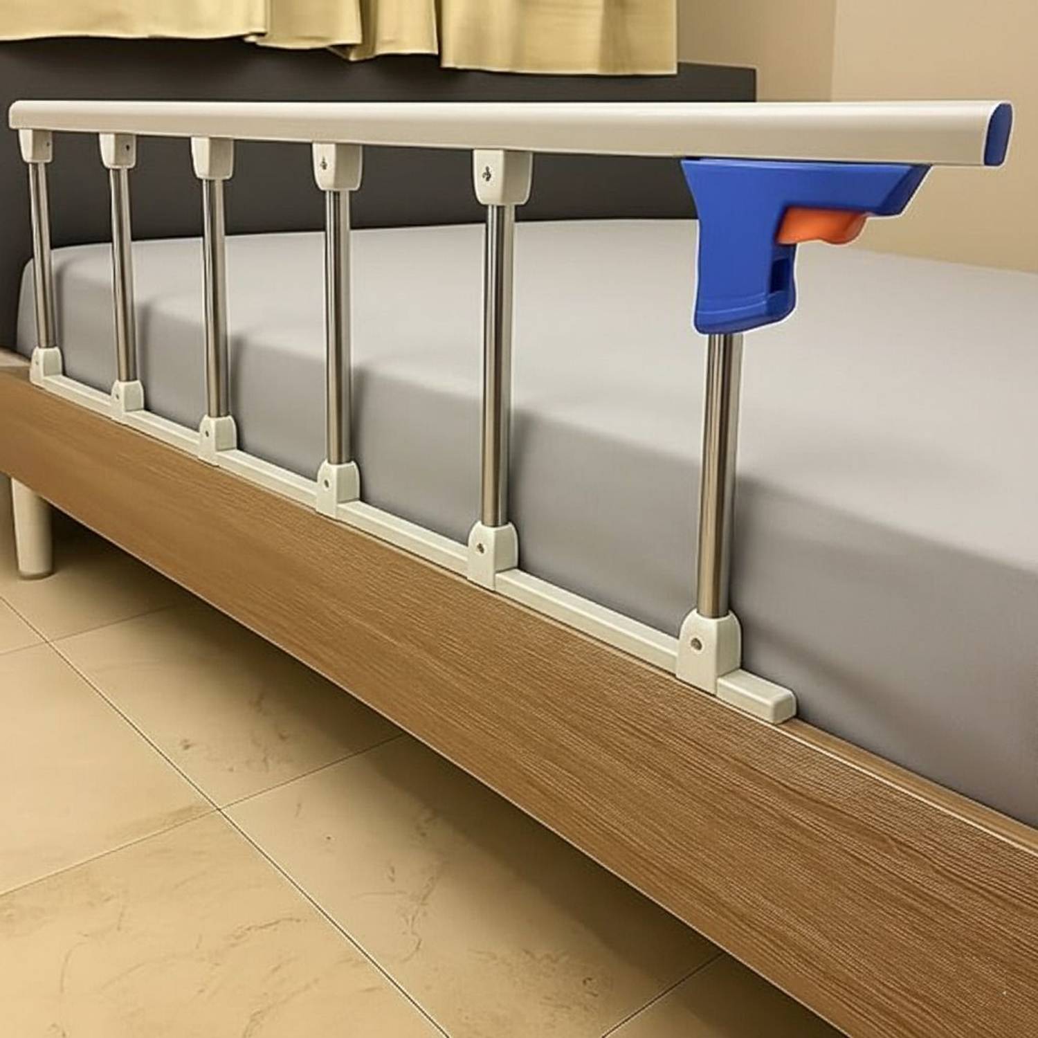 CENTOTA Foldable Safety Bed Railing for Elderly Person at Home and kids | No Drilling