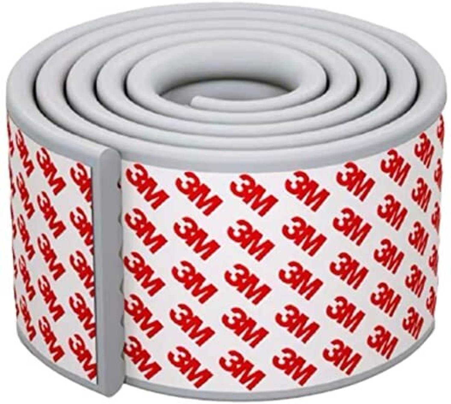 BabySafeHouse 1 Piece Furniture Edge Guard Wide Flat Strip, Corner foam Bumper Collision Protector