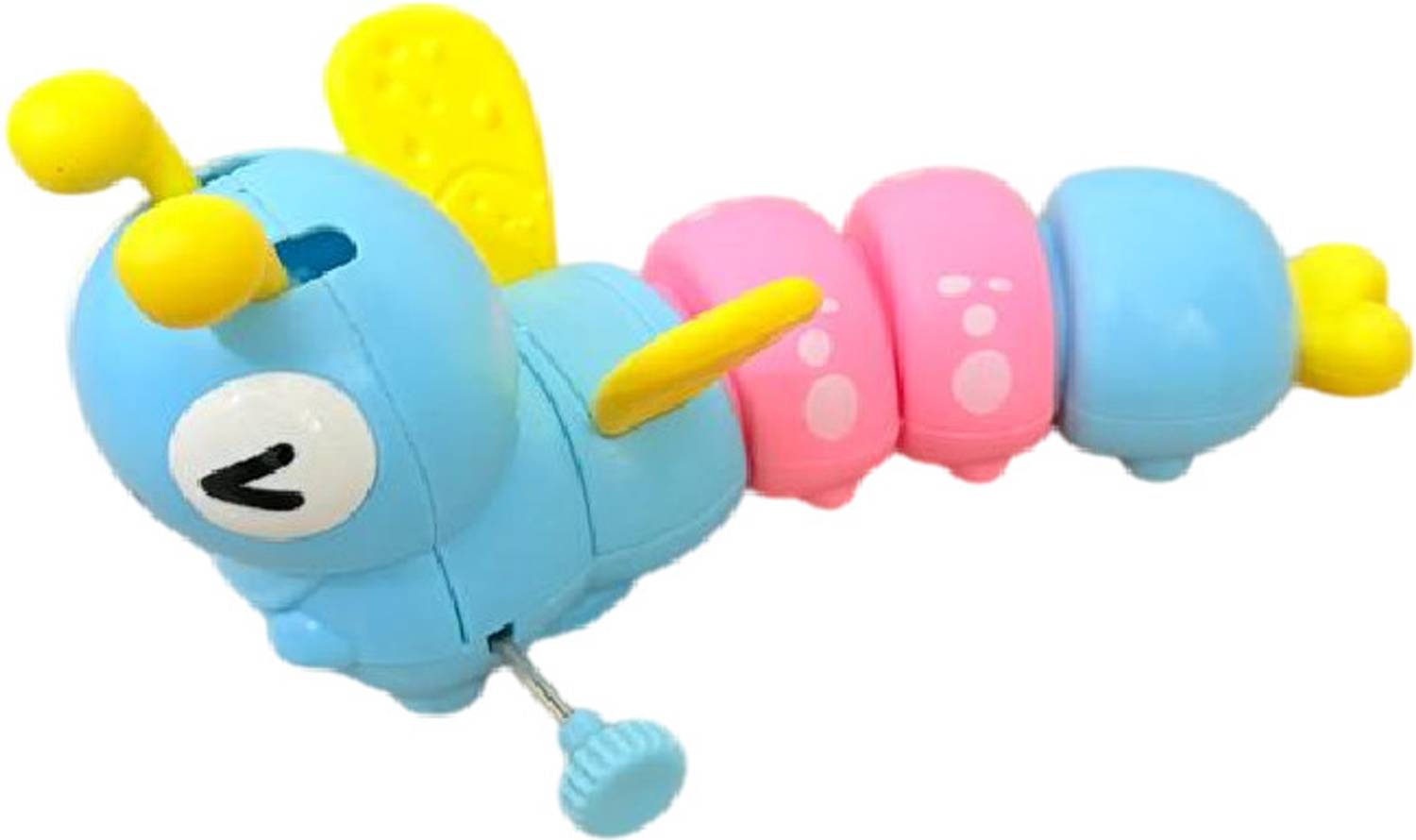 BSB Prime Wind Up Key Operated Dancing Moving Caterpillar Toy for Kids Gifting Ideas Rattle