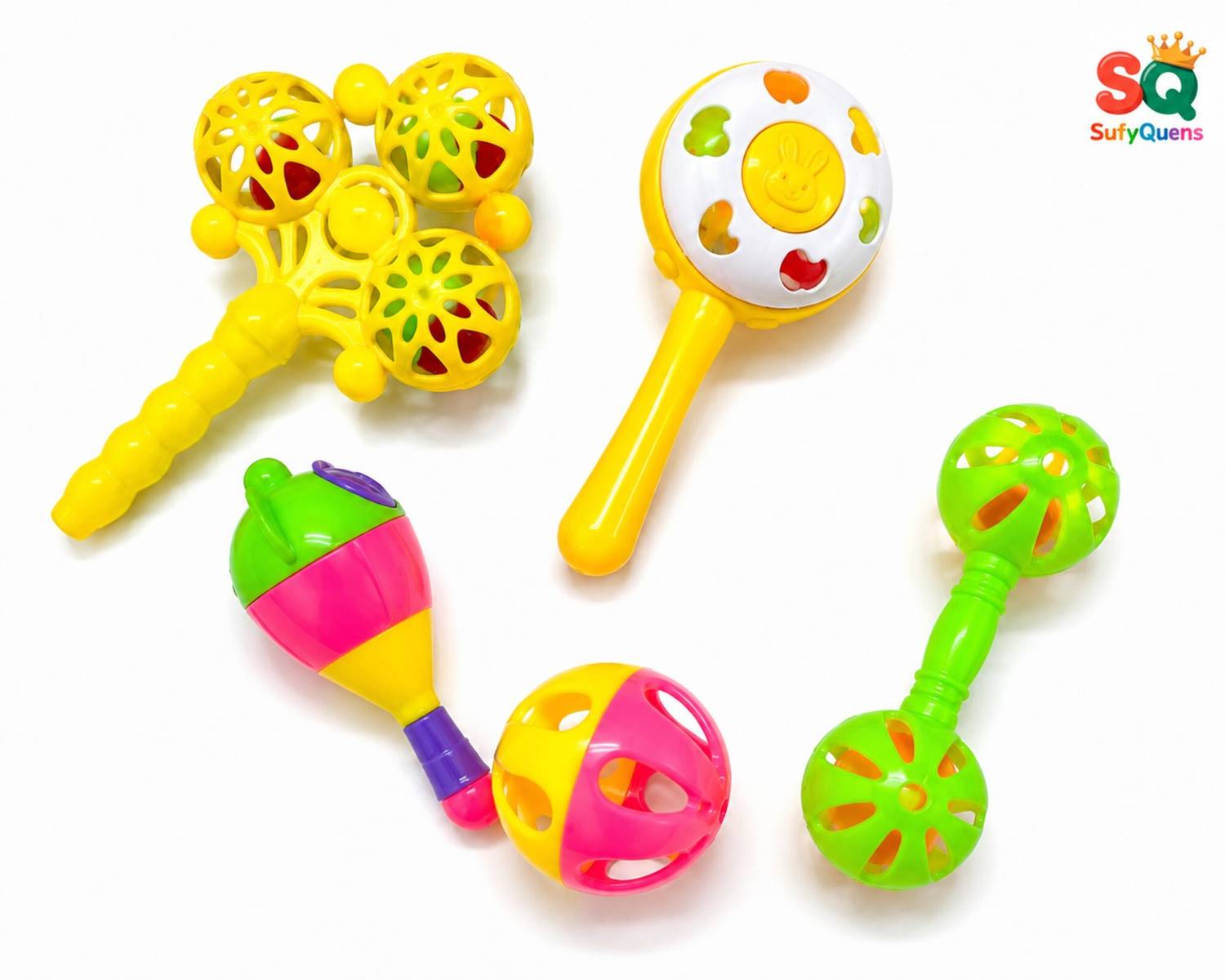 SufyQuens Baby Rattle Toy Set Multicolor - Image 1