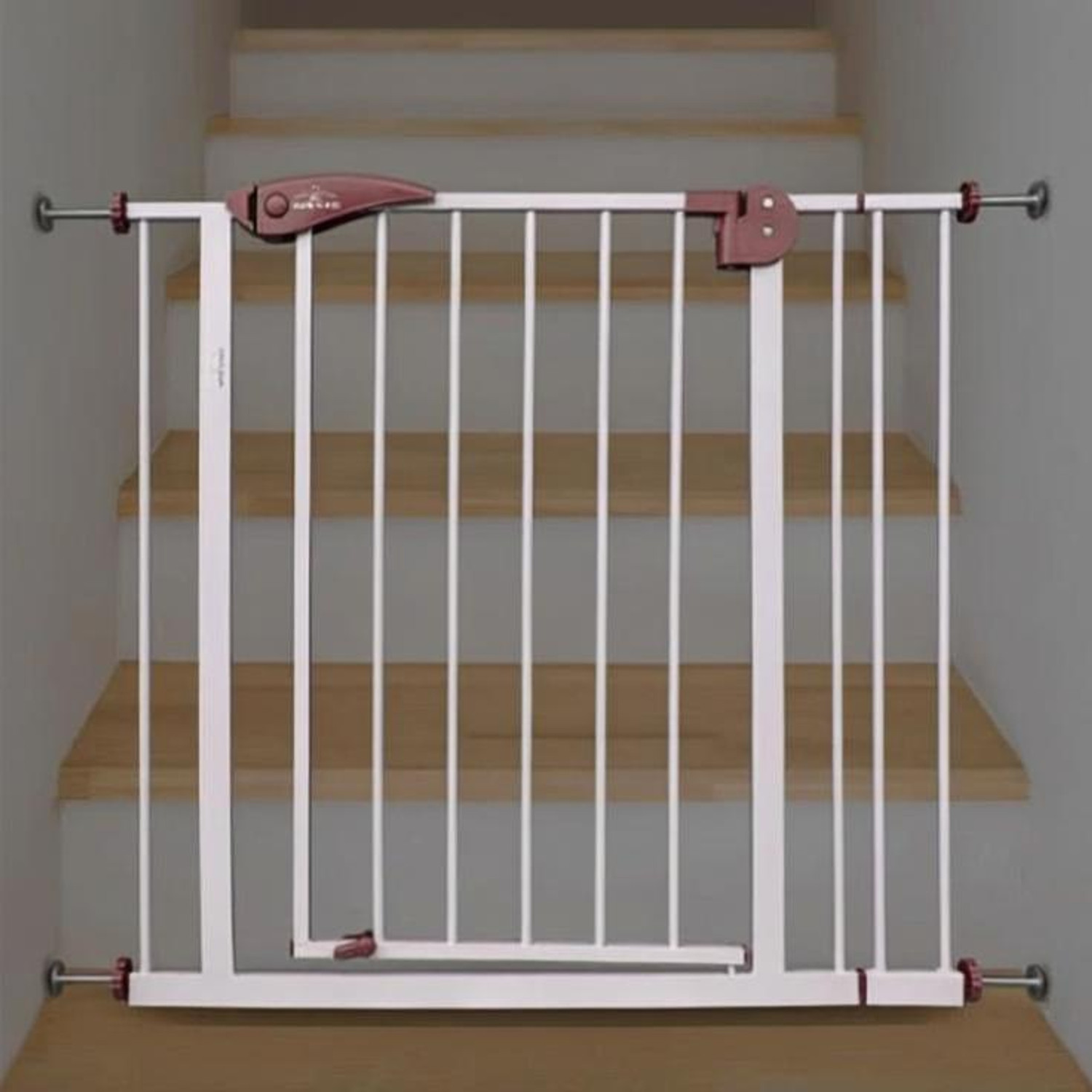 Image of Safe-o-kid Baby Safety Gate (75-95cm) 1 Year Warranty, Adjustable Metal Auto Close Child Safety Gate