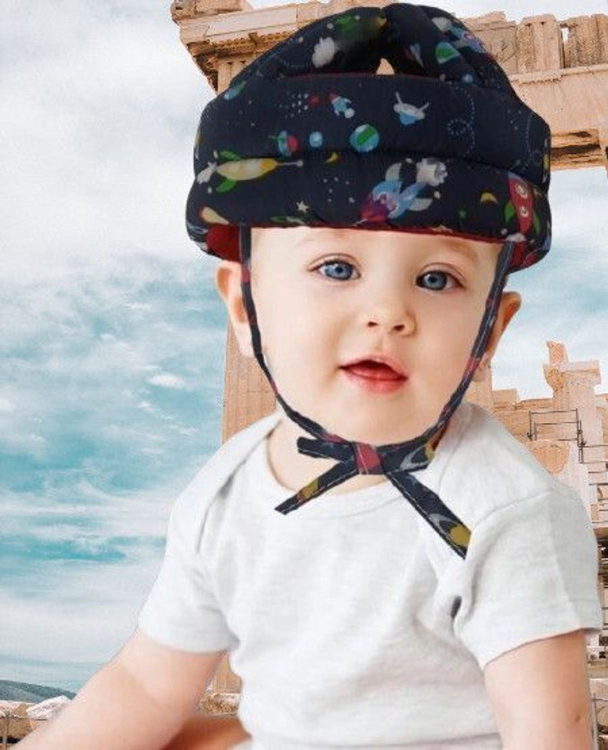 Image of Omsurajiya Safety Baby Helmet