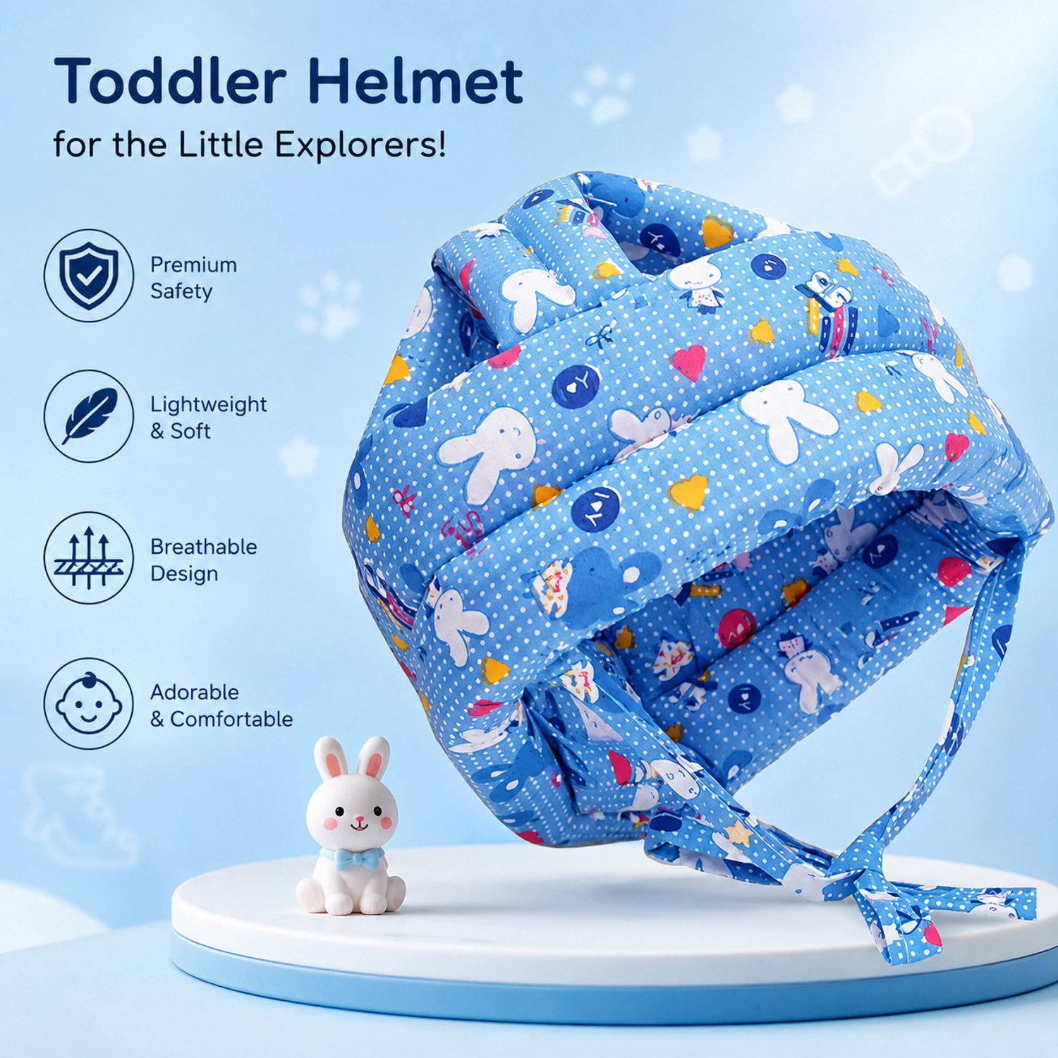 Image of Omsurajiya Safety Baby Helmet