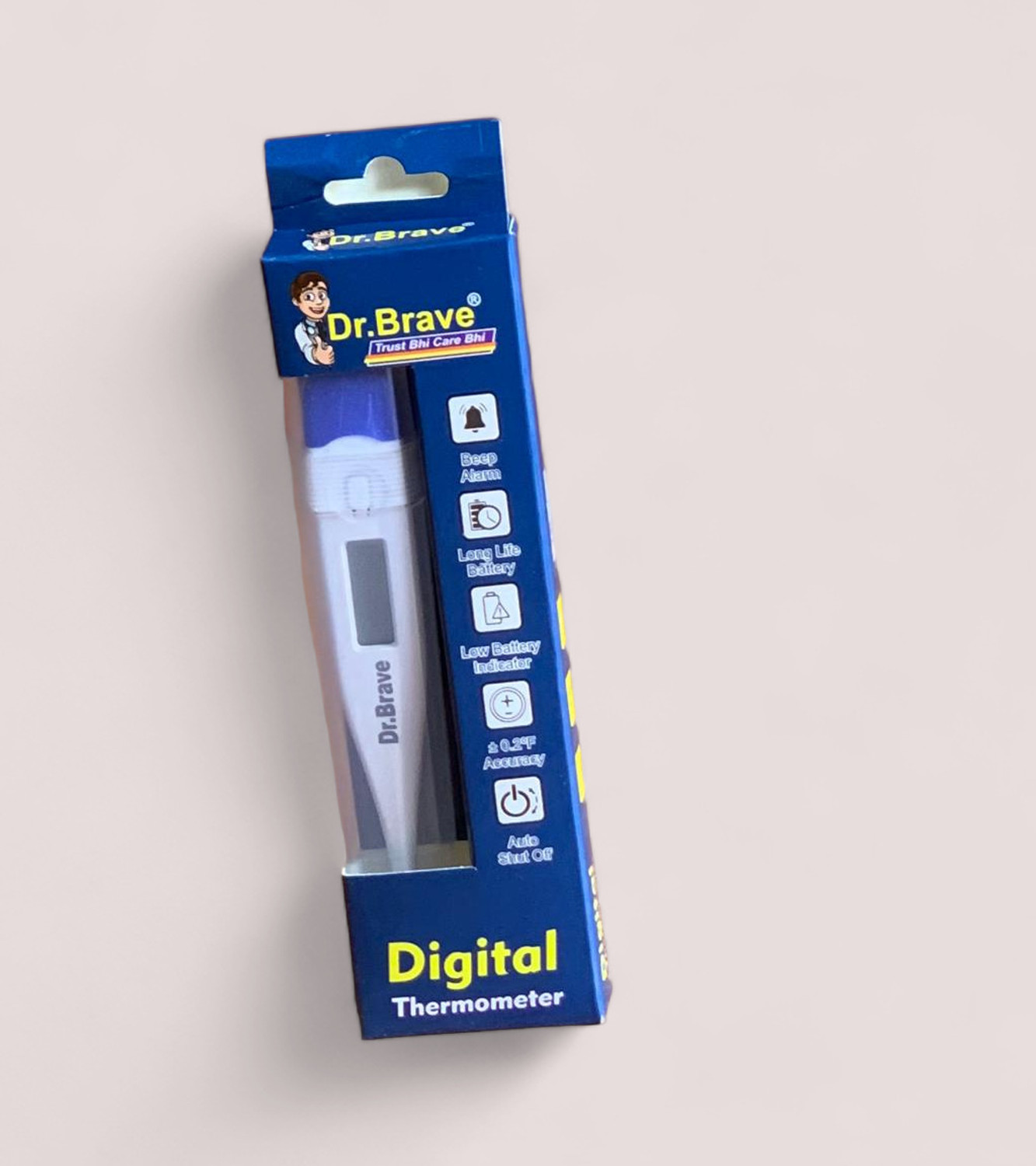 Image of Health Track KLT 100 C and F Baby Thermometer (Pink)
