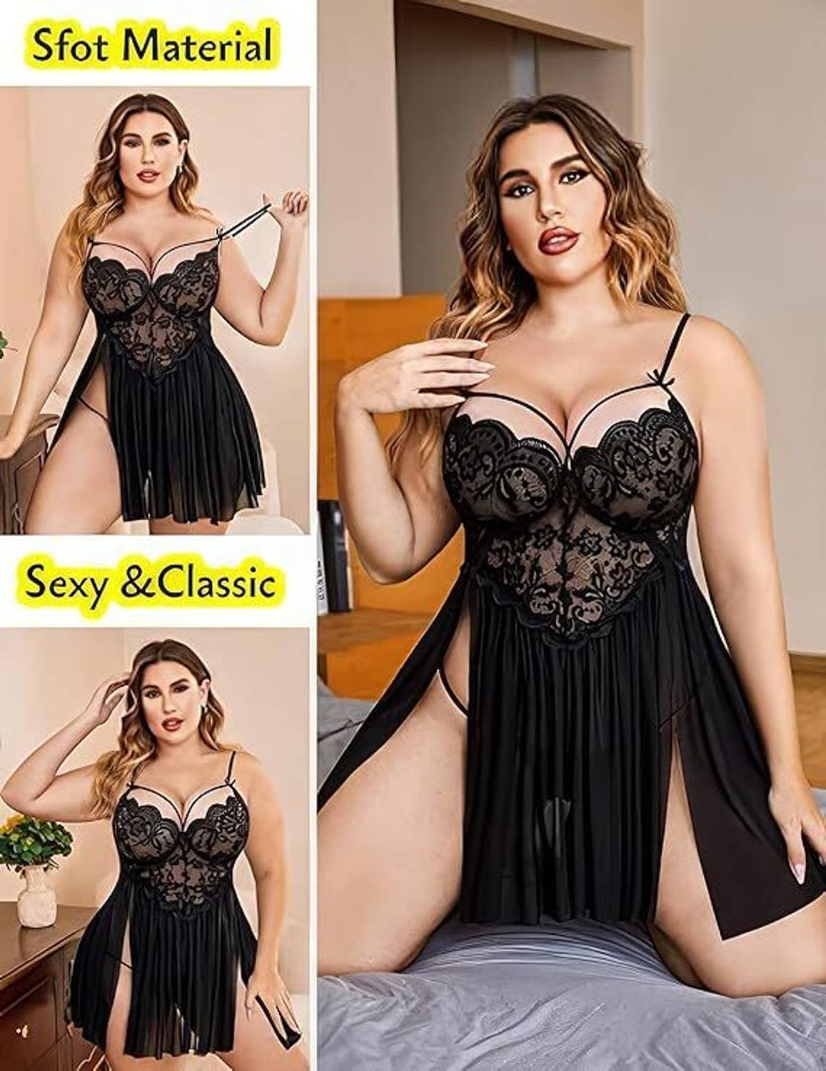 ZXS Style Solid Babydoll - Buy ZXS Style Solid Babydoll Online at